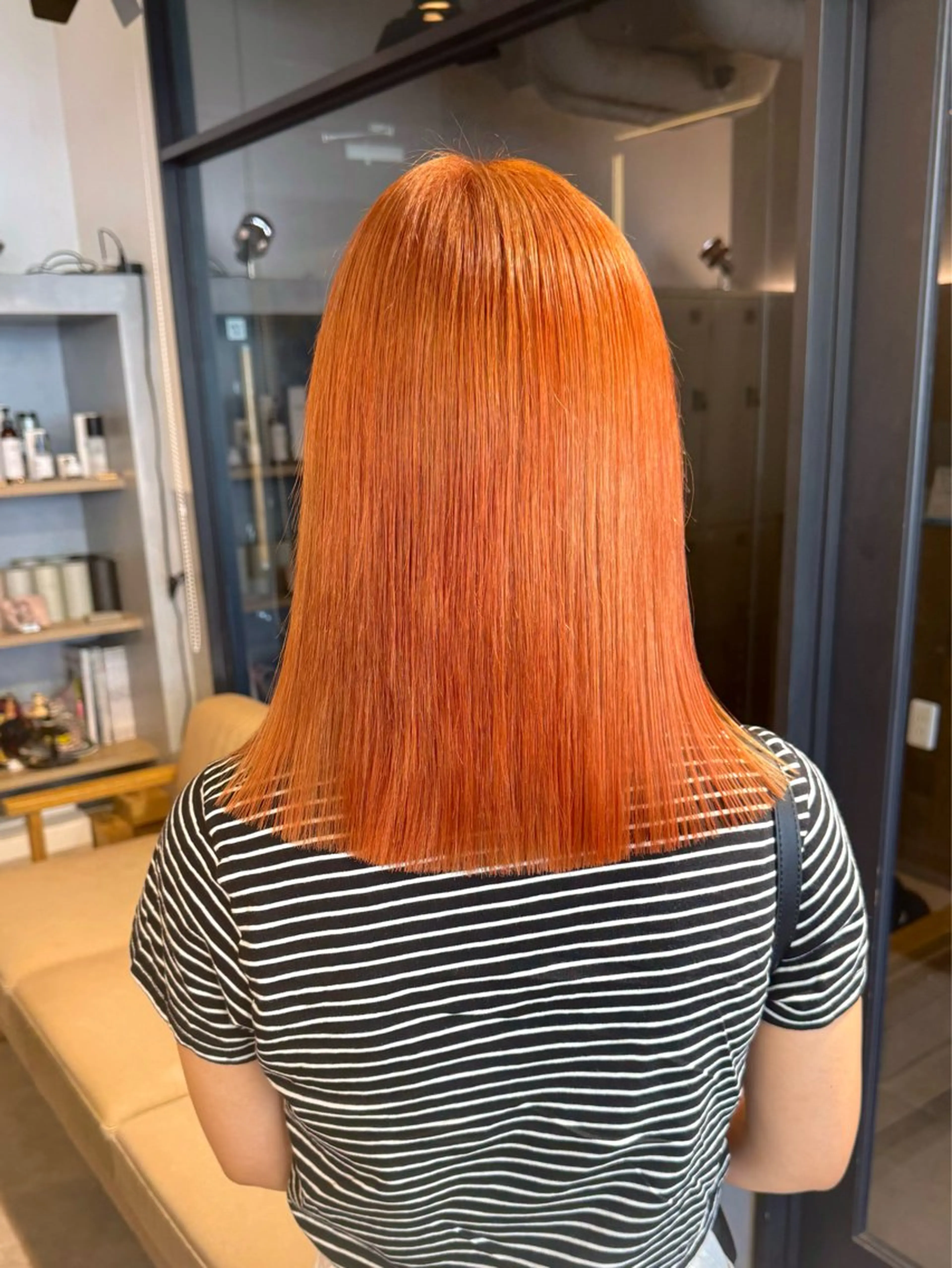 セミロング カット ヘアカラー トリートメント ✨本日空きあります✨ 遠田コウヘイ🌟のヘアスタイル