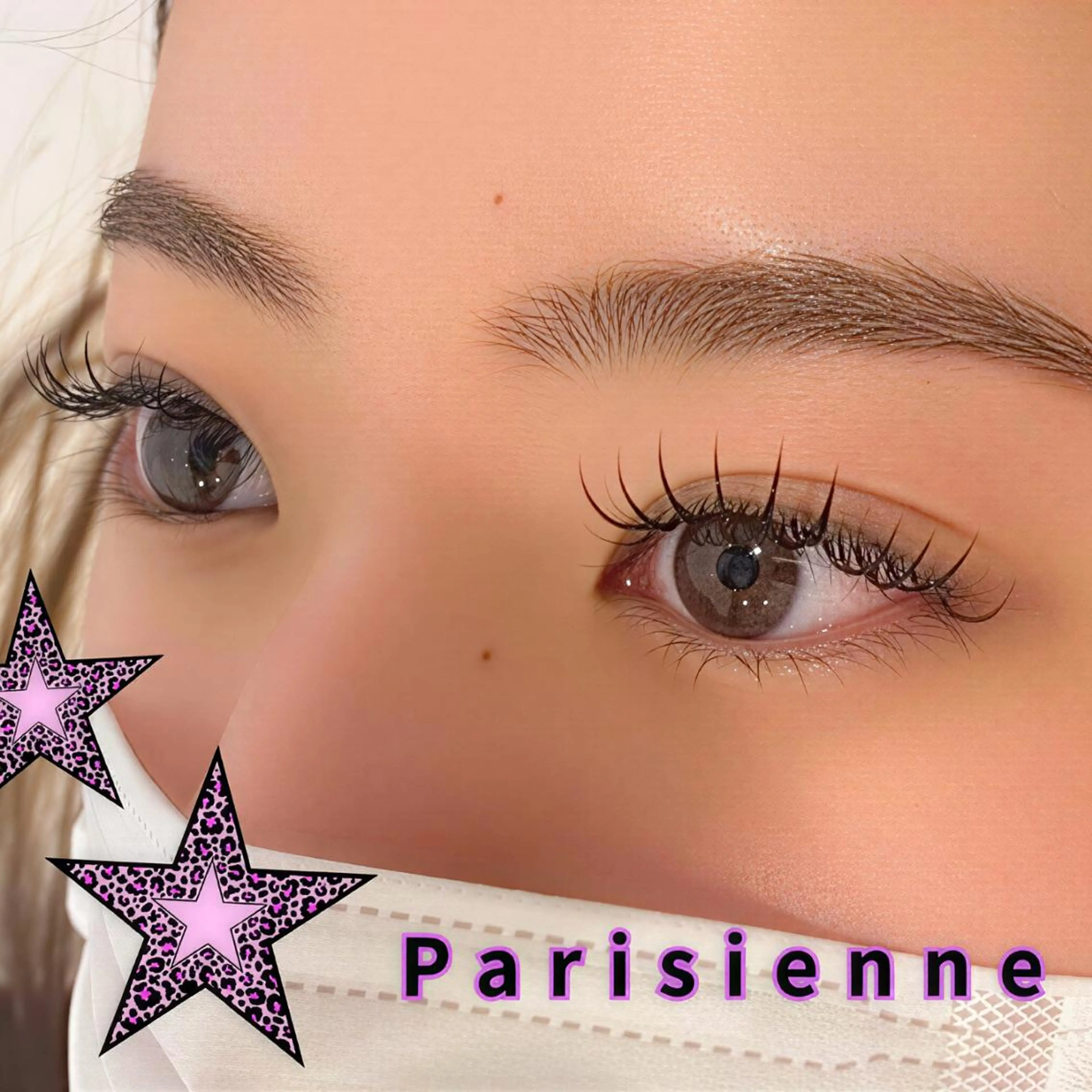 マツエク・マツパ バインドロック 束感まつ毛 まつげパーマ M.wish honokaのマツエク・マツパデザイン