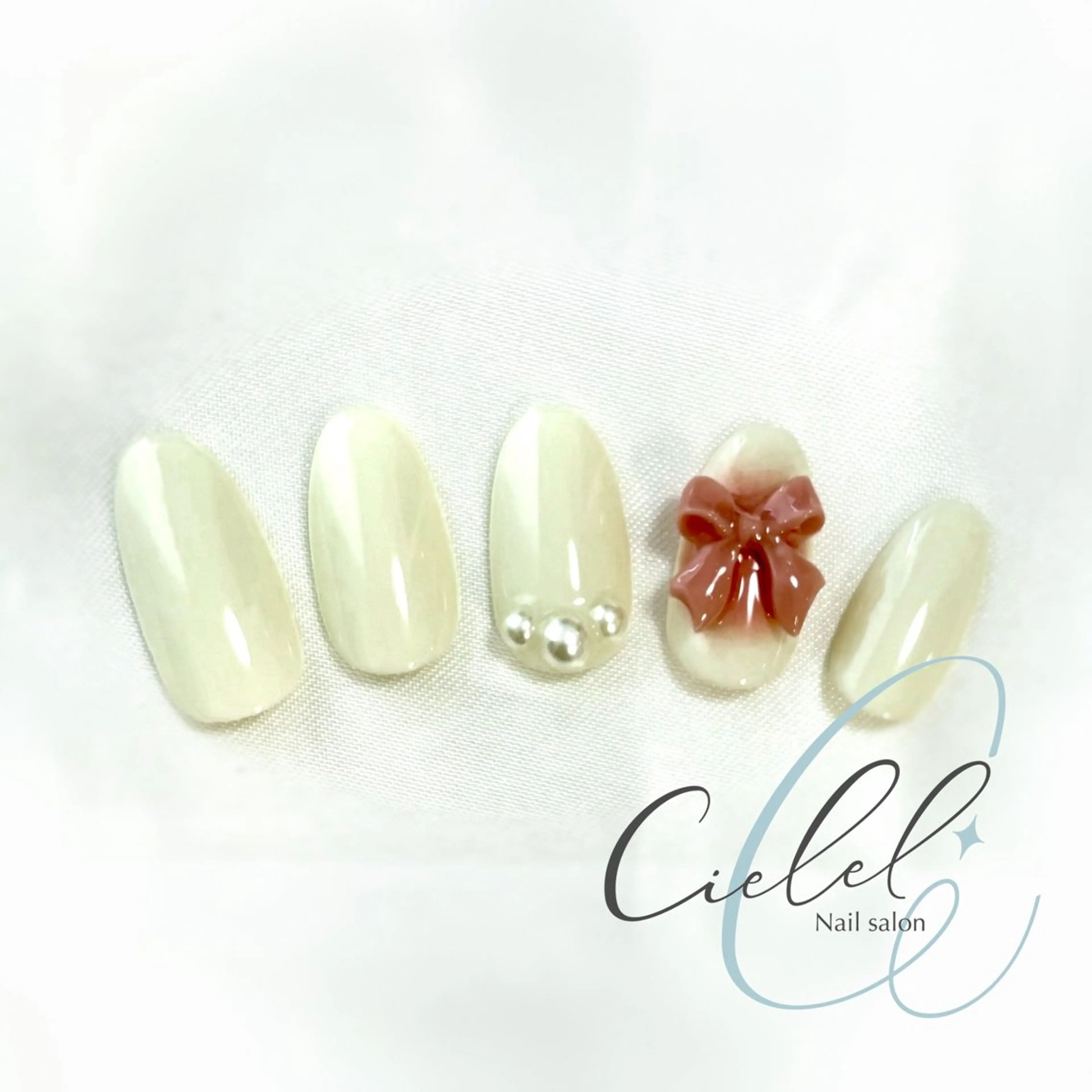 ネイル ハンドネイル Nail salon Cielel⟡Ayaのネイルデザイン