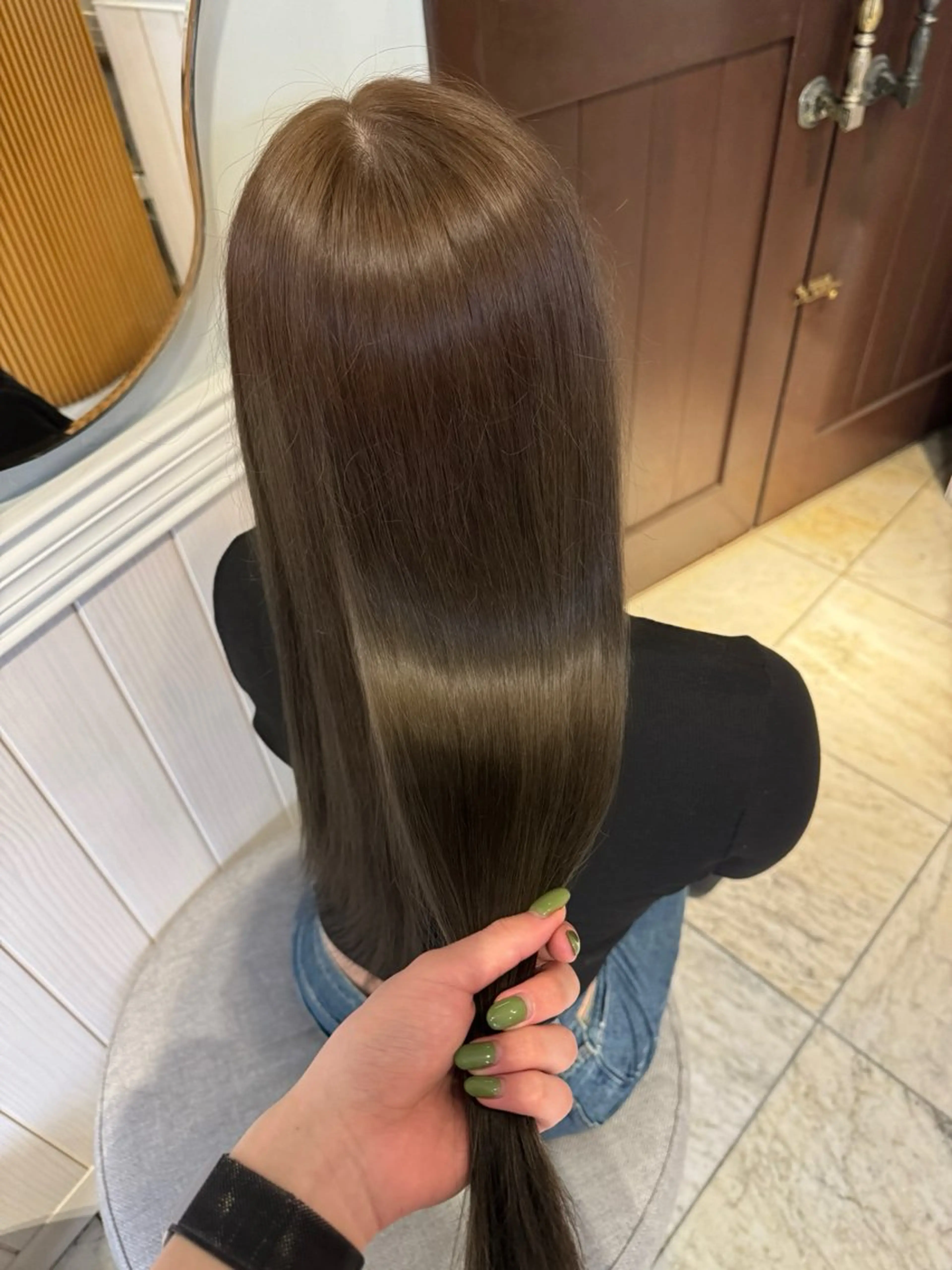 カラー ヘアカラー トリートメント mao 🎀のマツエク・マツパデザイン