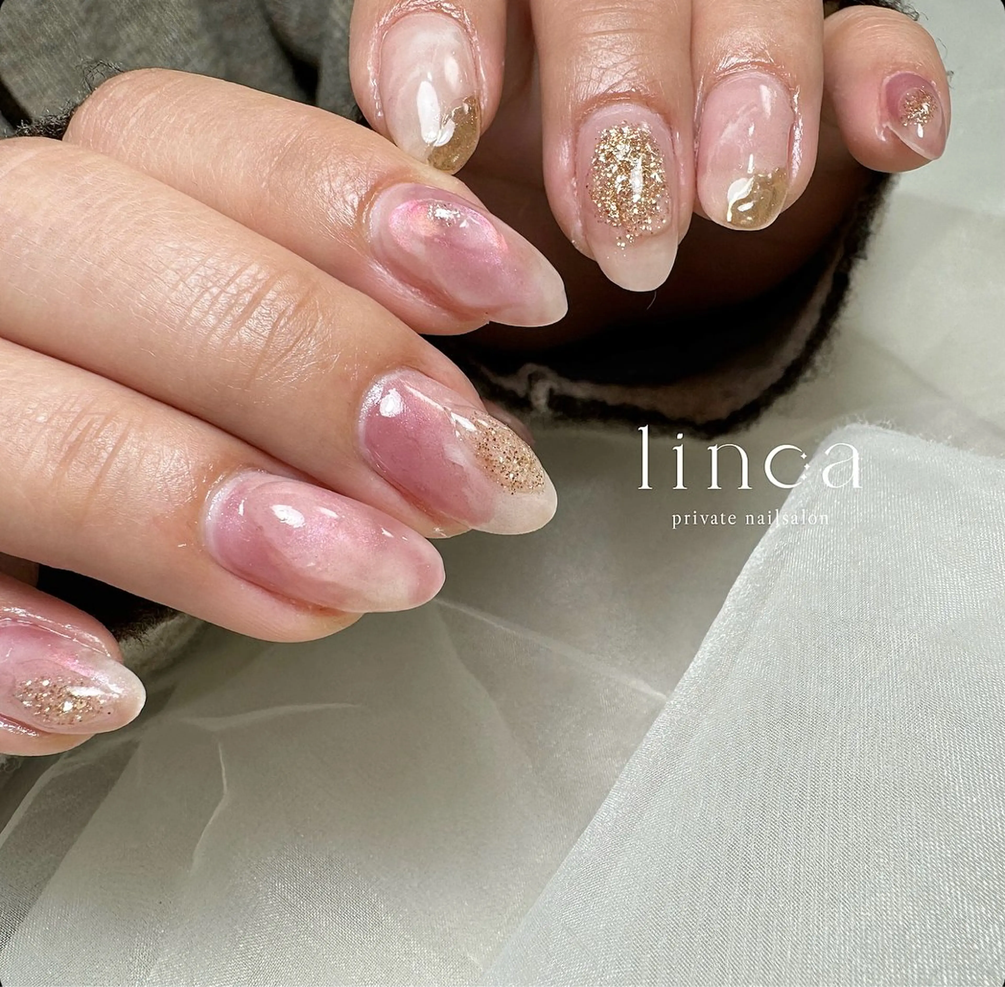 ネイル 春ネイル ハンドネイル ハンドケア linoa nailのネイルデザイン
