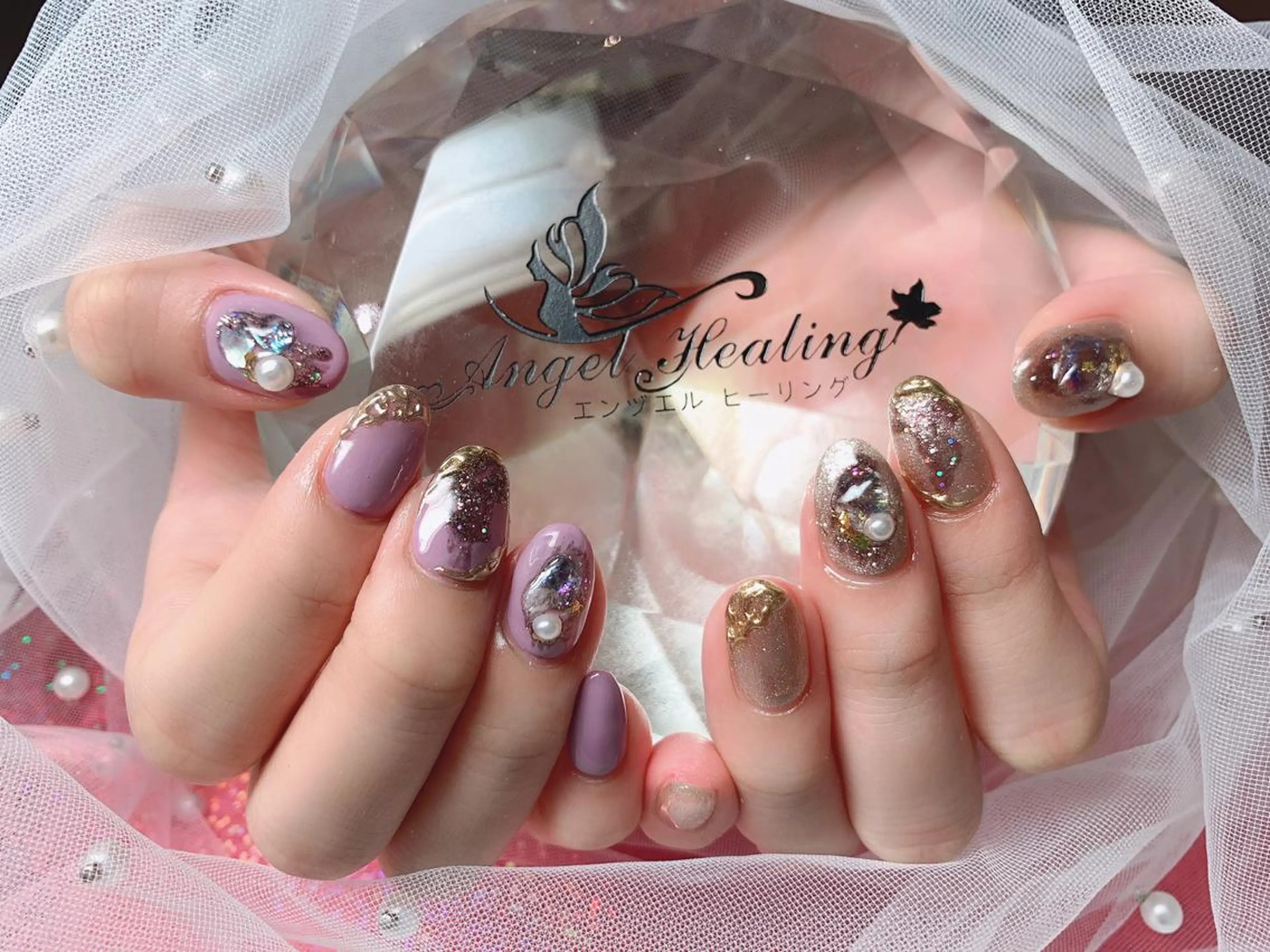 ネイル エンジェル ヒーリング 矢場町店のネイルデザイン