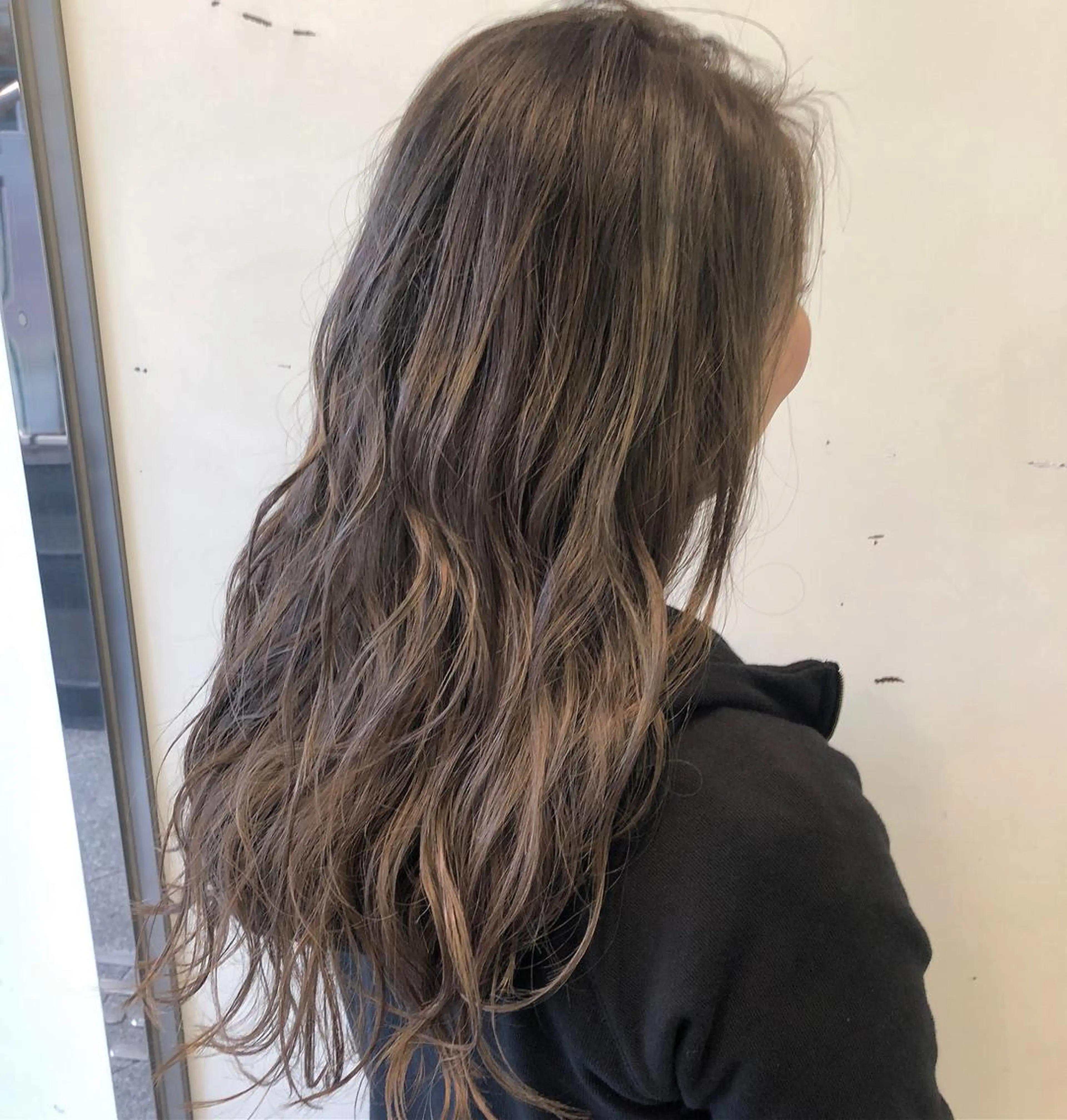 ロング カラー ヘアアレンジ ラベンダーカラー AUBE HAIRazul吉祥寺所属・綺麗な髪質にしたい方 限定🌈清水 祥のヘアスタイル