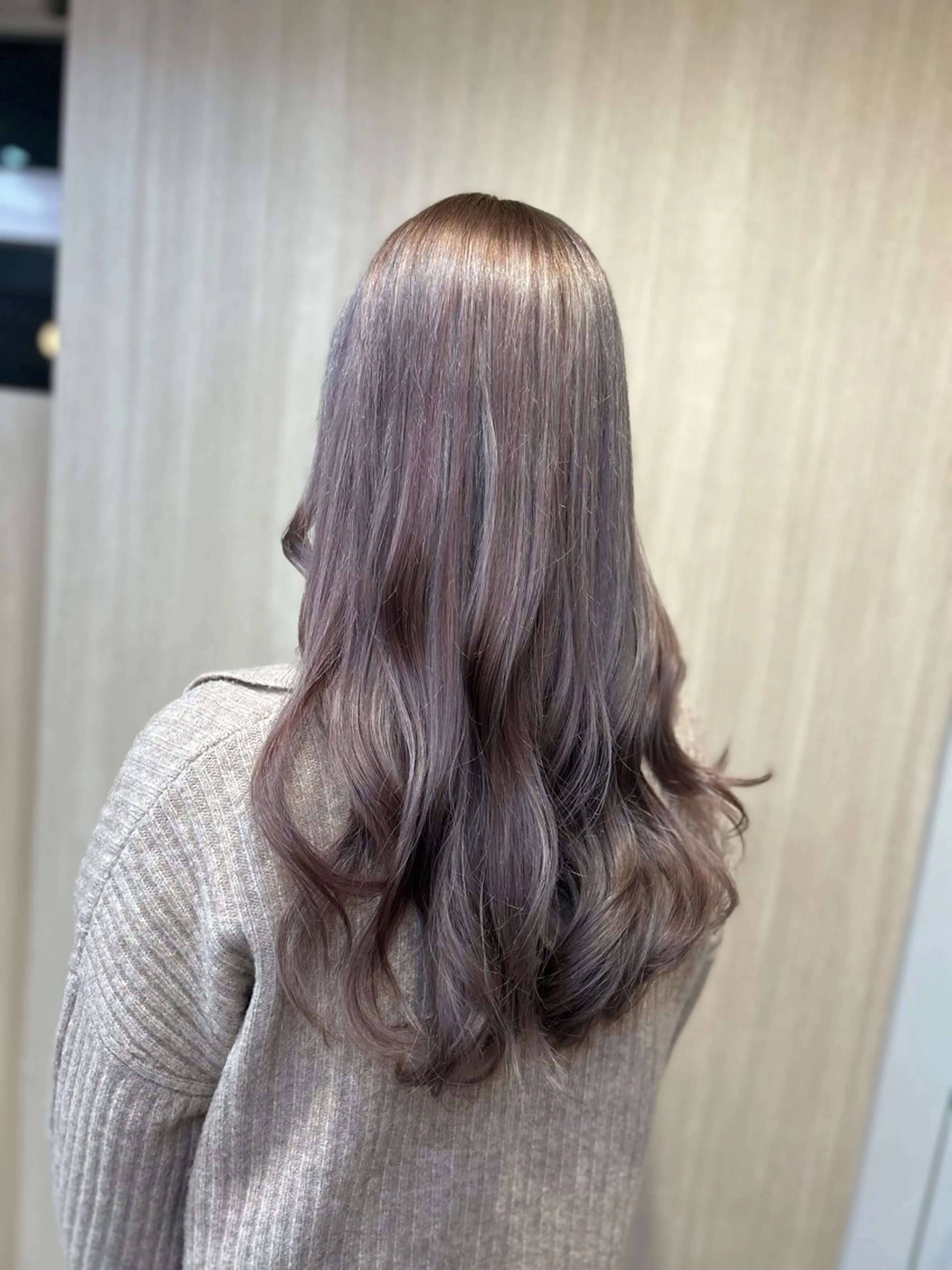 ロング カラー カット ヘアカラー トリートメント 愛されハイトーン 🍓YURINAのヘアスタイル