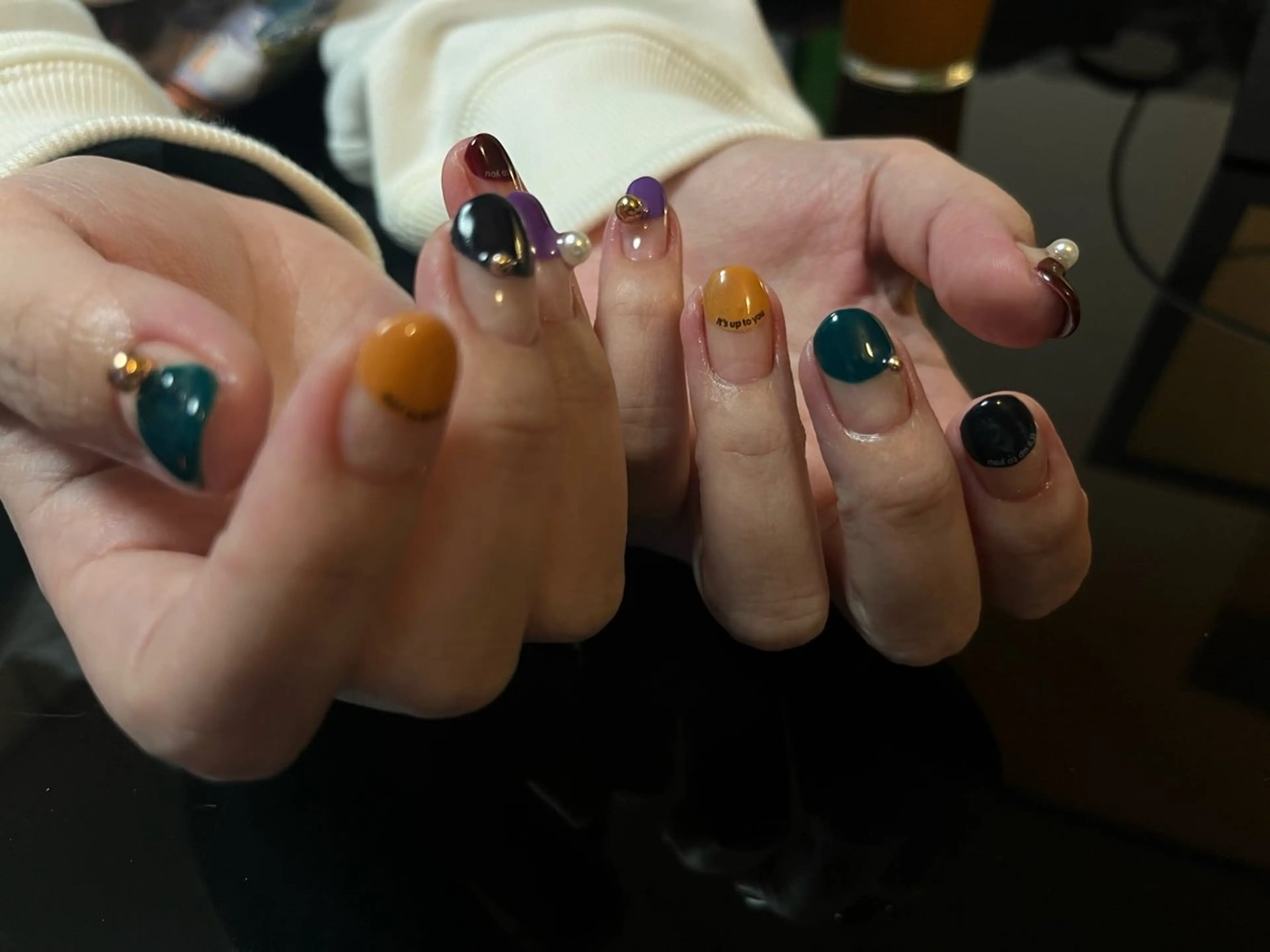 ネイル フレンチネイル ジェルネイル 冬ネイル himitsukichi所属・himitsu kichiのネイルデザイン