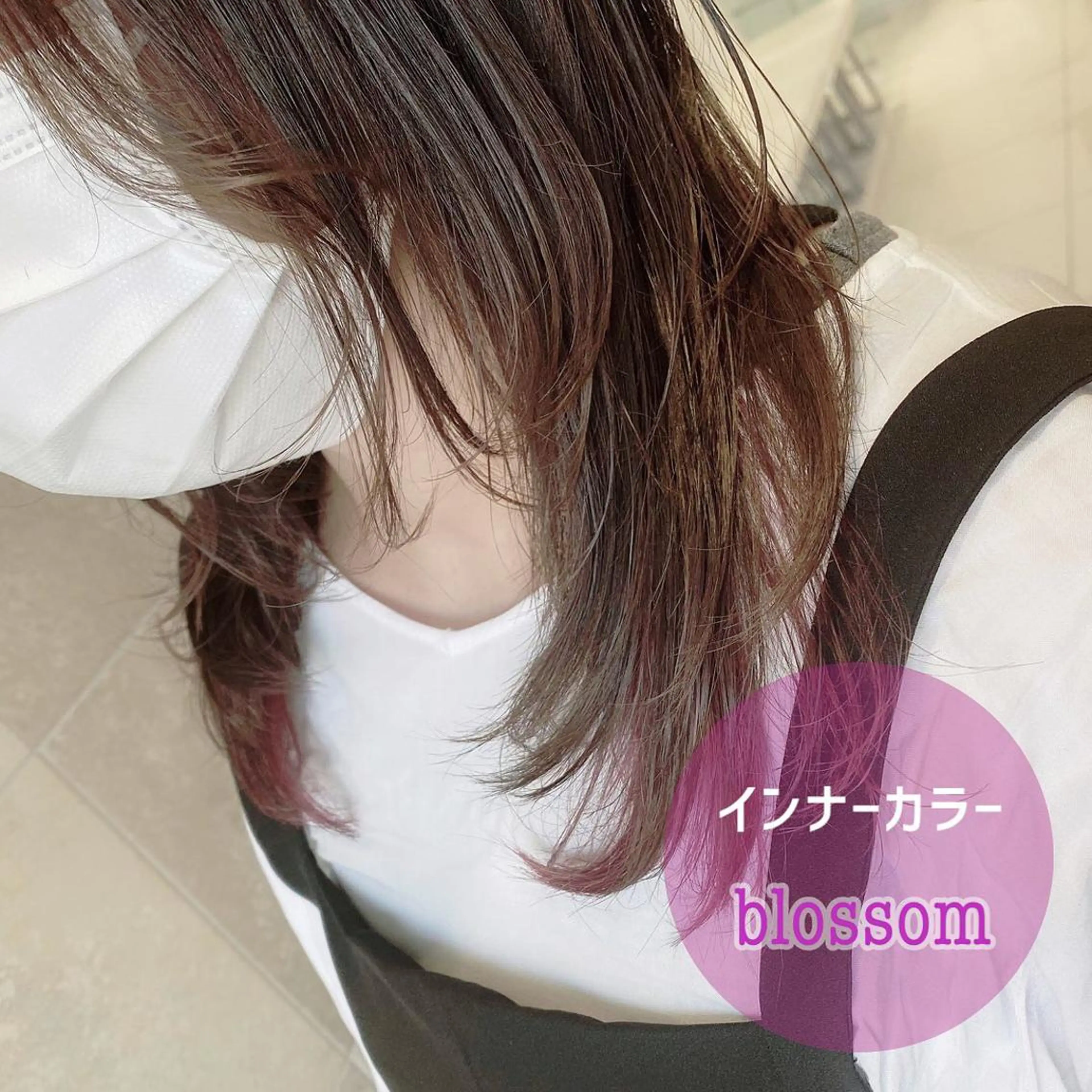 カラー ブリーチ カット ヘアカラー カット／メンズカット 藤田麻衣のヘアスタイル