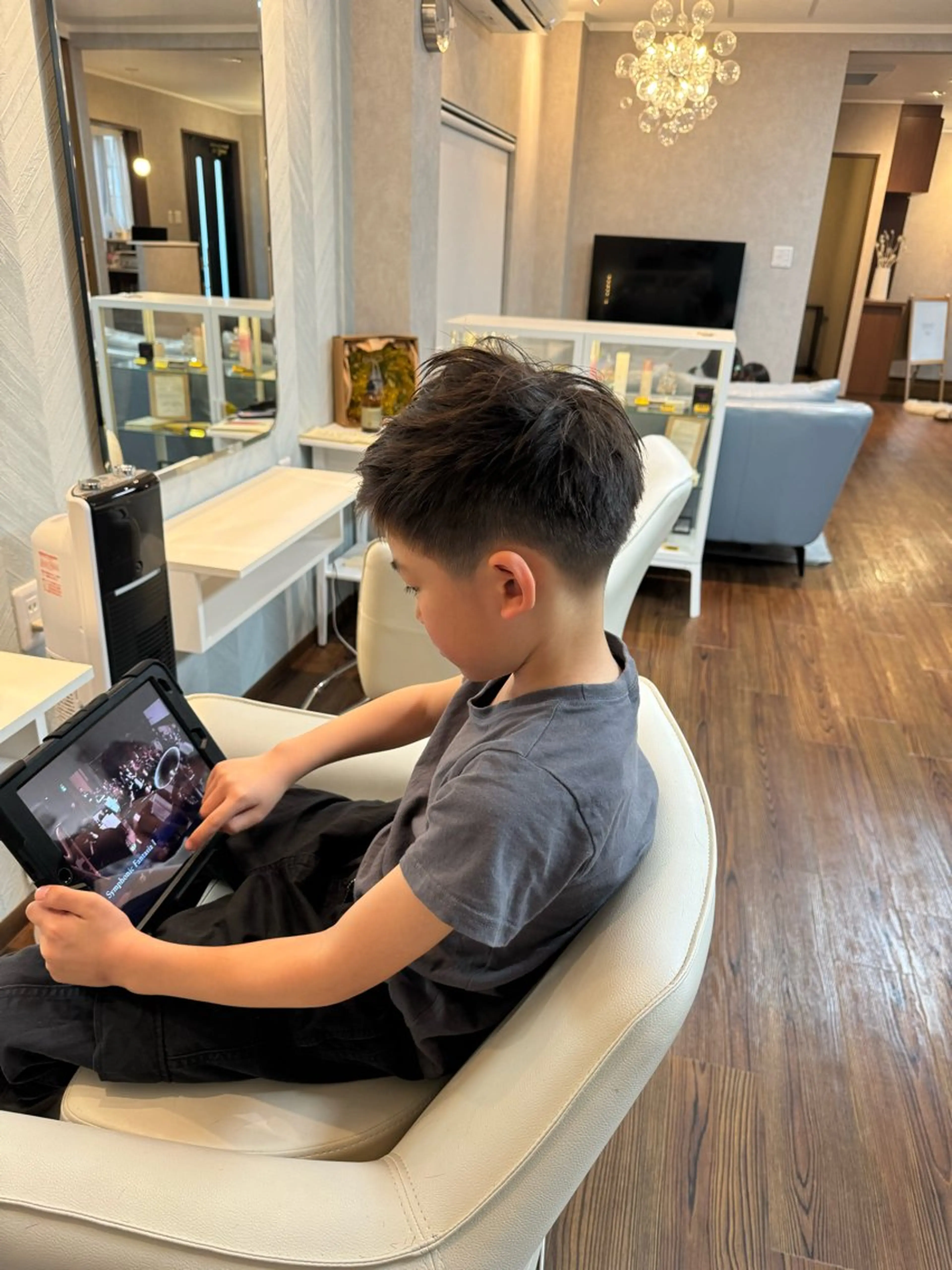 男の子ご新規様限定KIDSカットの写真