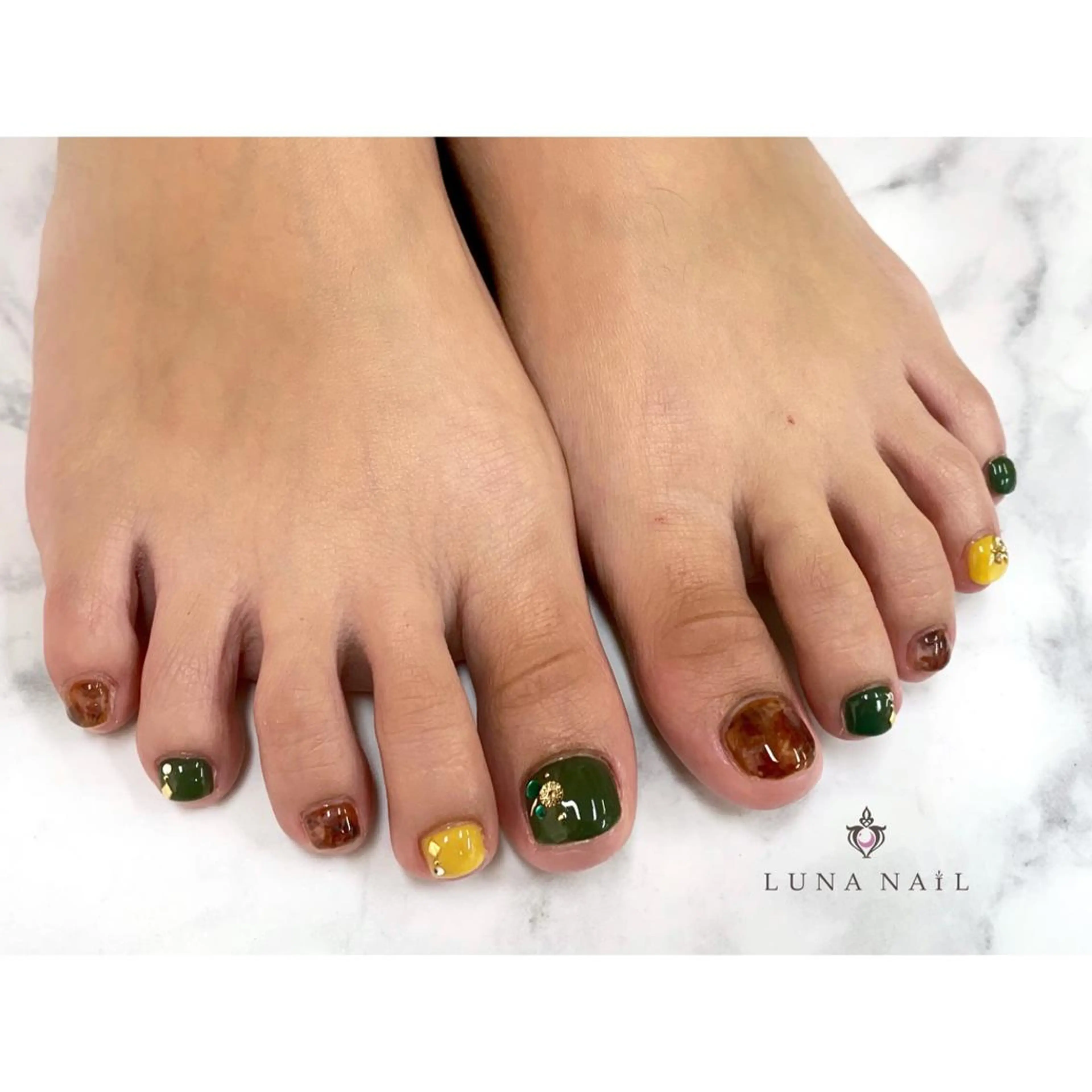 ネイル フットネイル いまむら あかりのネイルデザイン