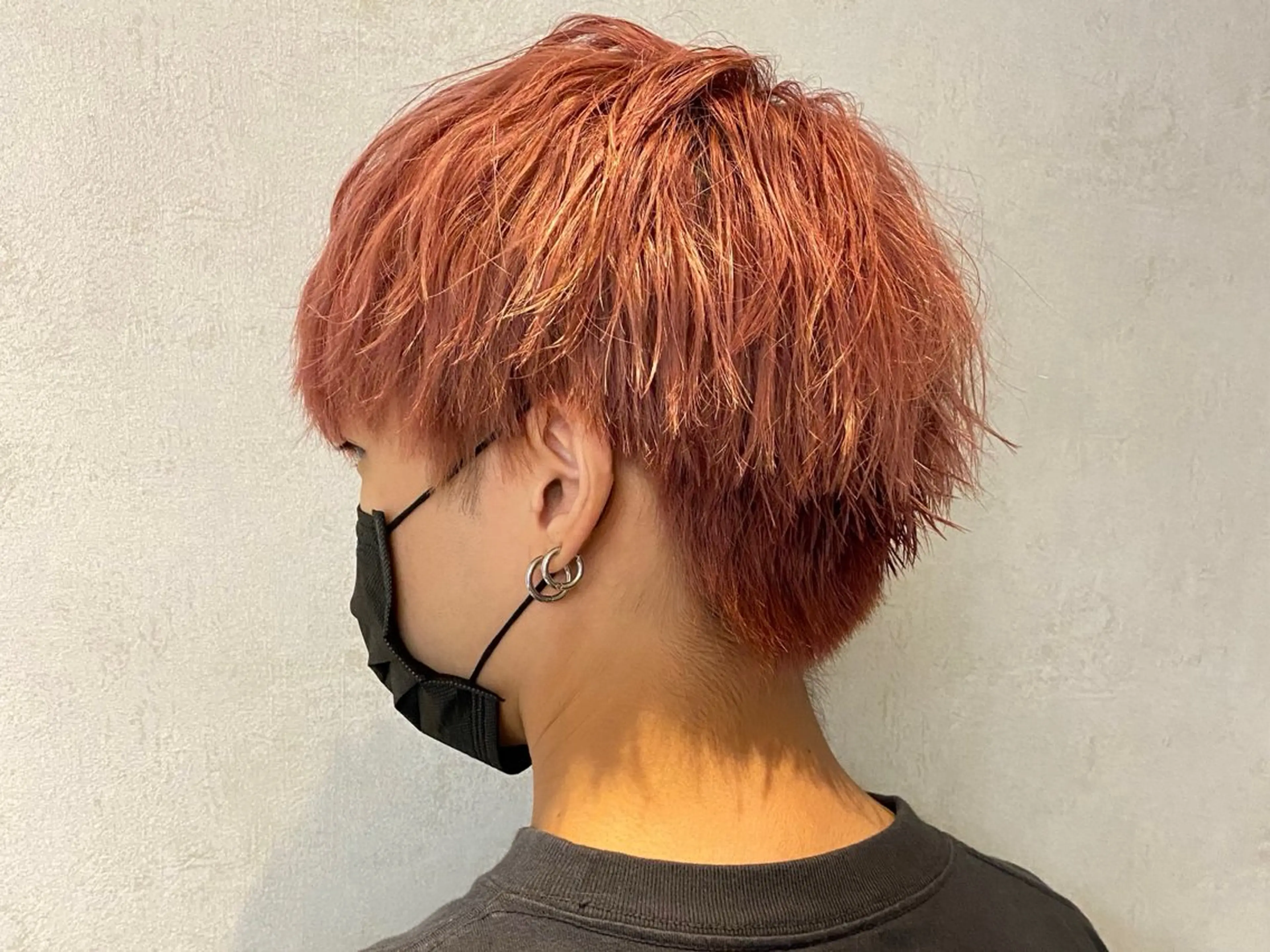 ショート カラー メンズ カット ヘアカラー ヘアセット 垢抜けメンズパーマ/ DAICHIのヘアスタイル