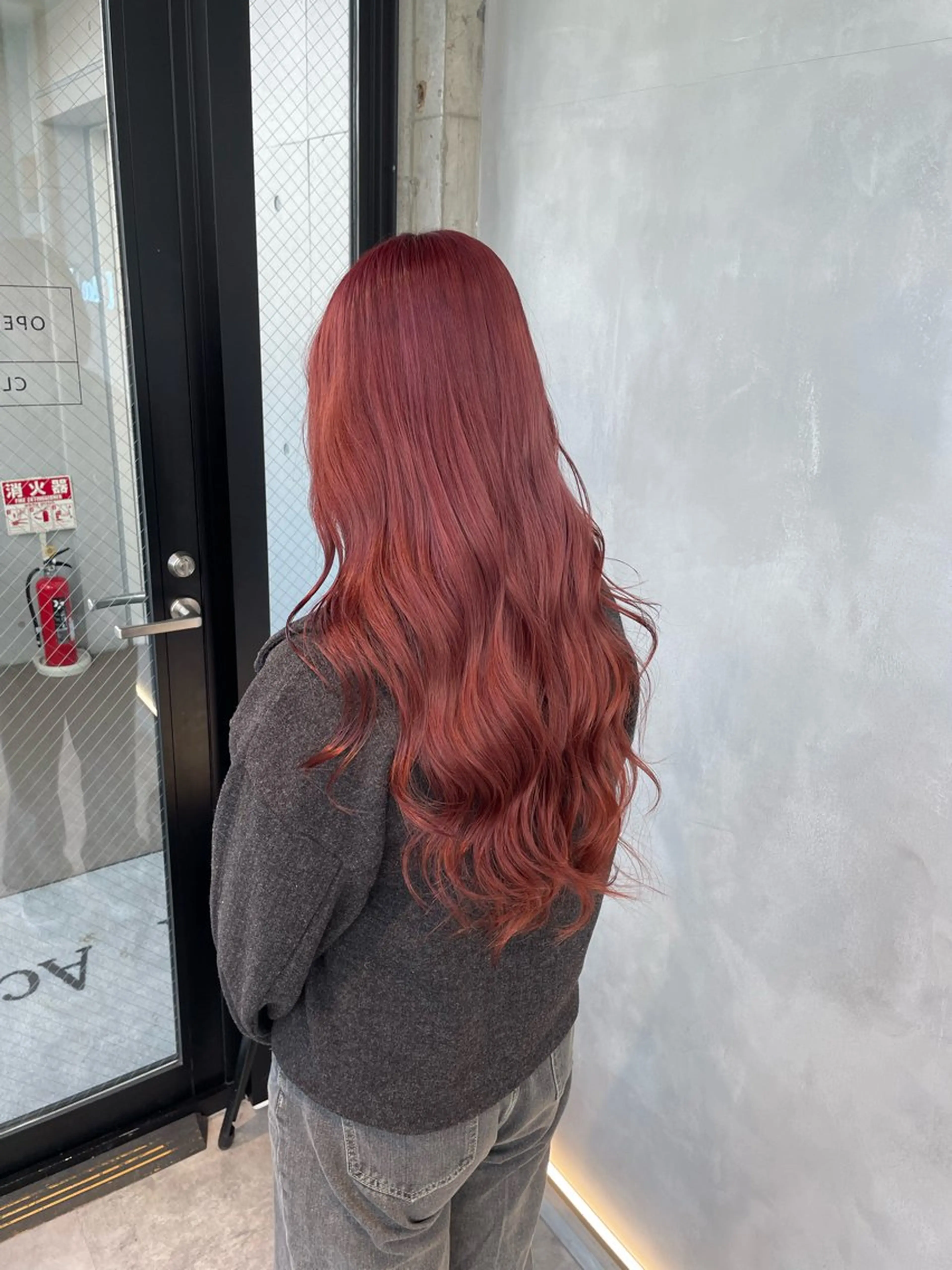 ロング カラー ブリーチ 暖色/ハイトーン/ カラー/HBLのヘアスタイル