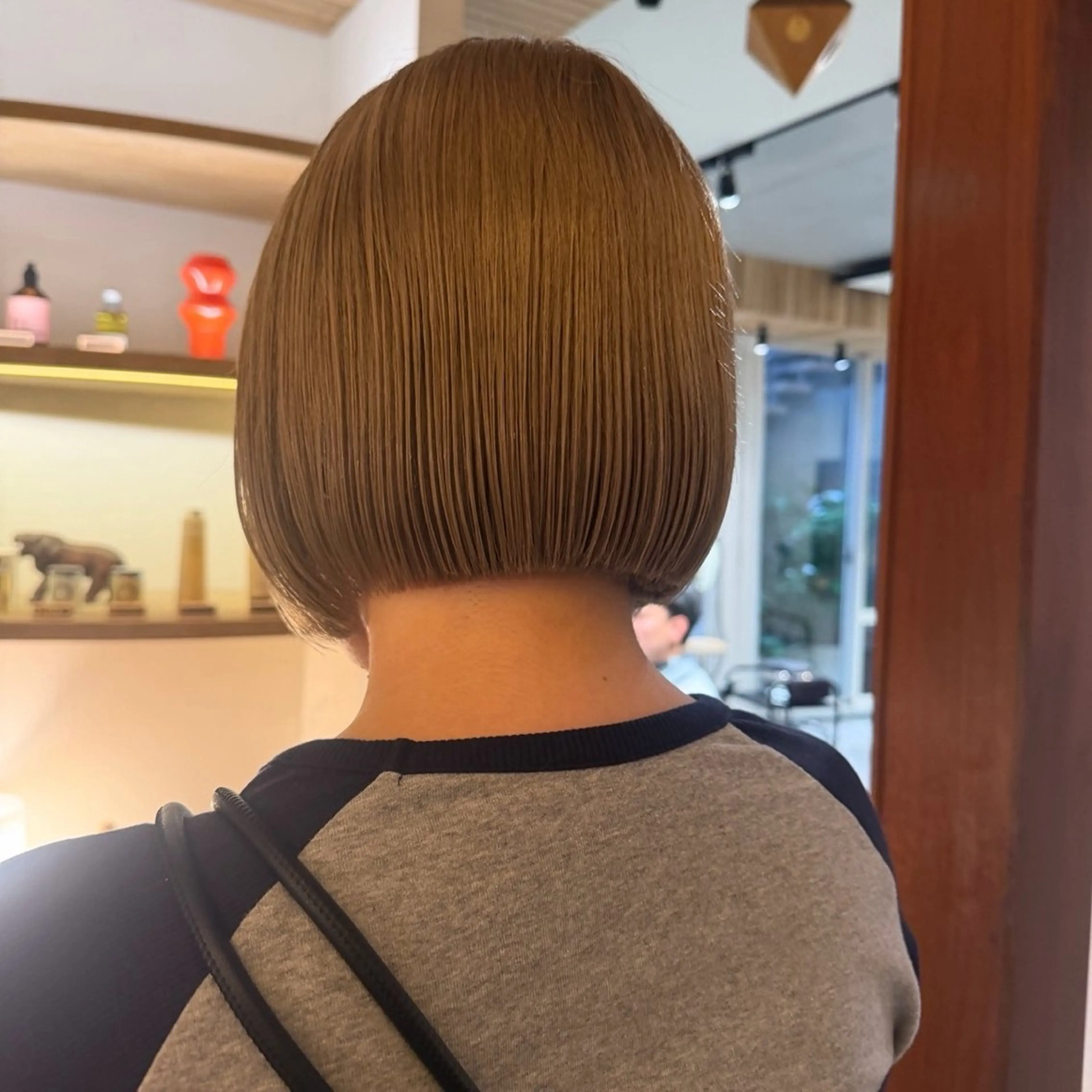 ショート カット ヘアカラー ボブパーマ🥣KON コンナツミのヘアスタイル