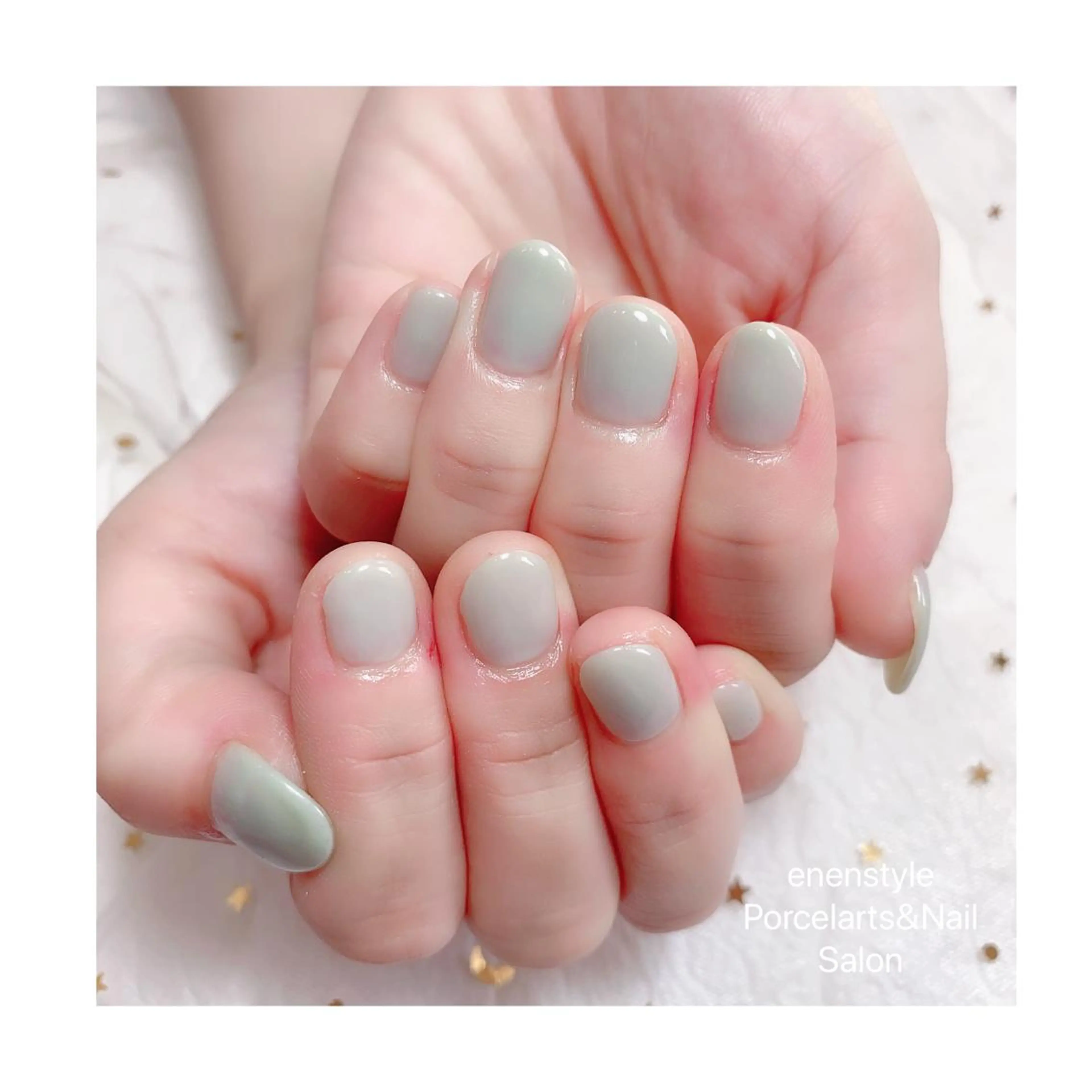 ショート ネイル ジェルネイル ニュアンスネイル オフィスネイル ワンカラーネイル パラジェル 👑enen style👑のネイルデザイン