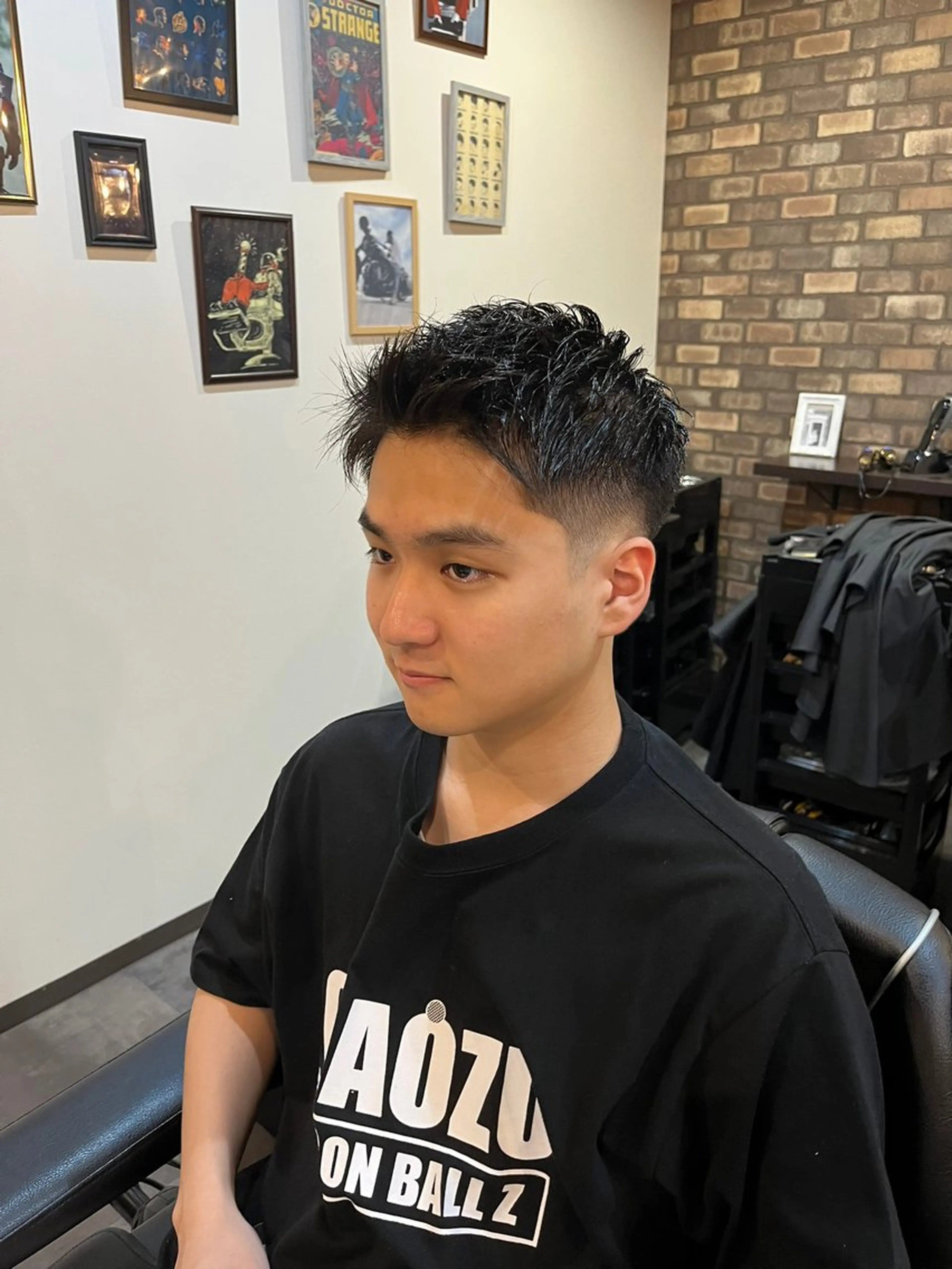 ショート メンズ カット 菅谷 成世のヘアスタイル