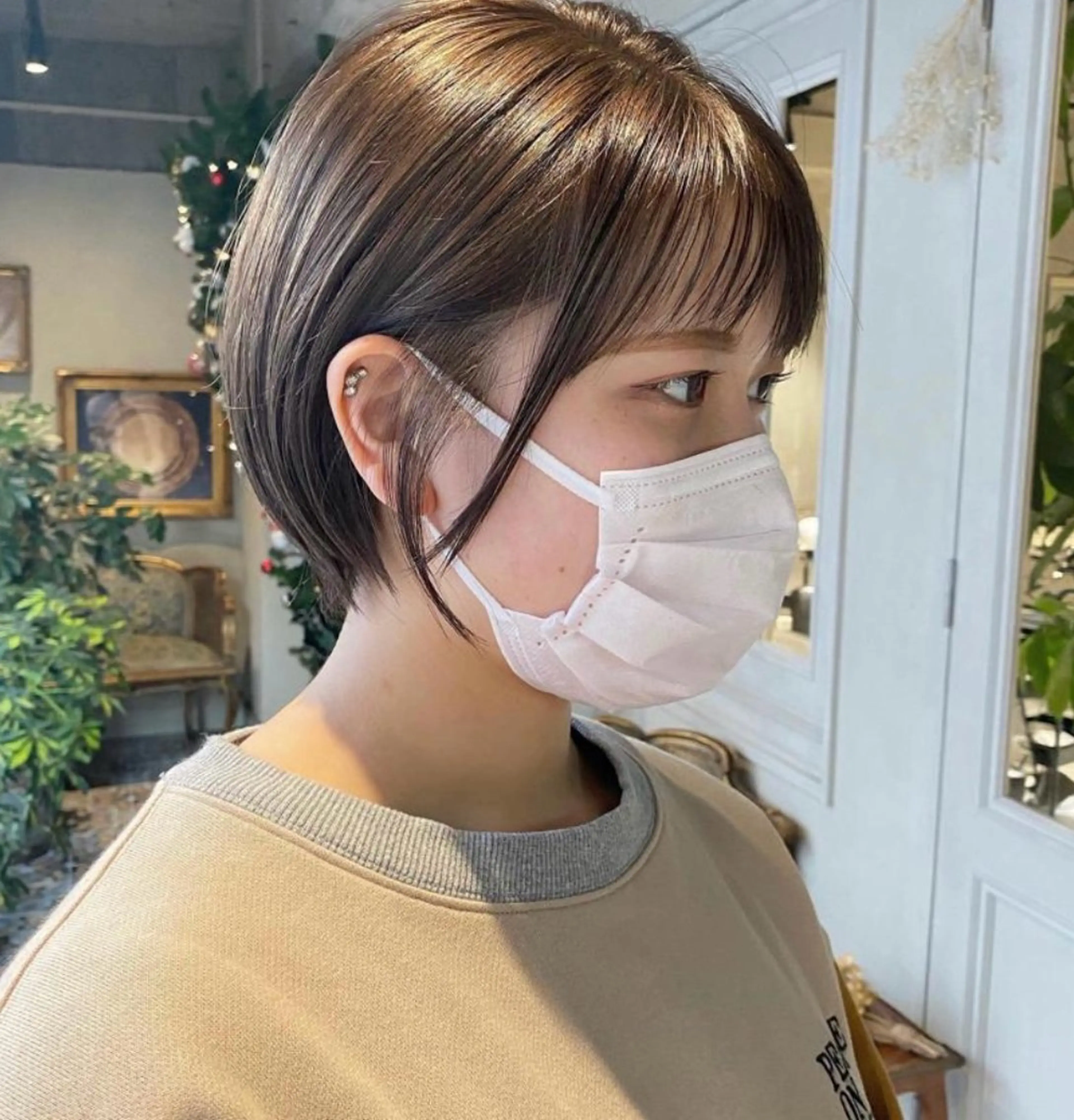 ショート ショートヘア anon Loemのヘアスタイル