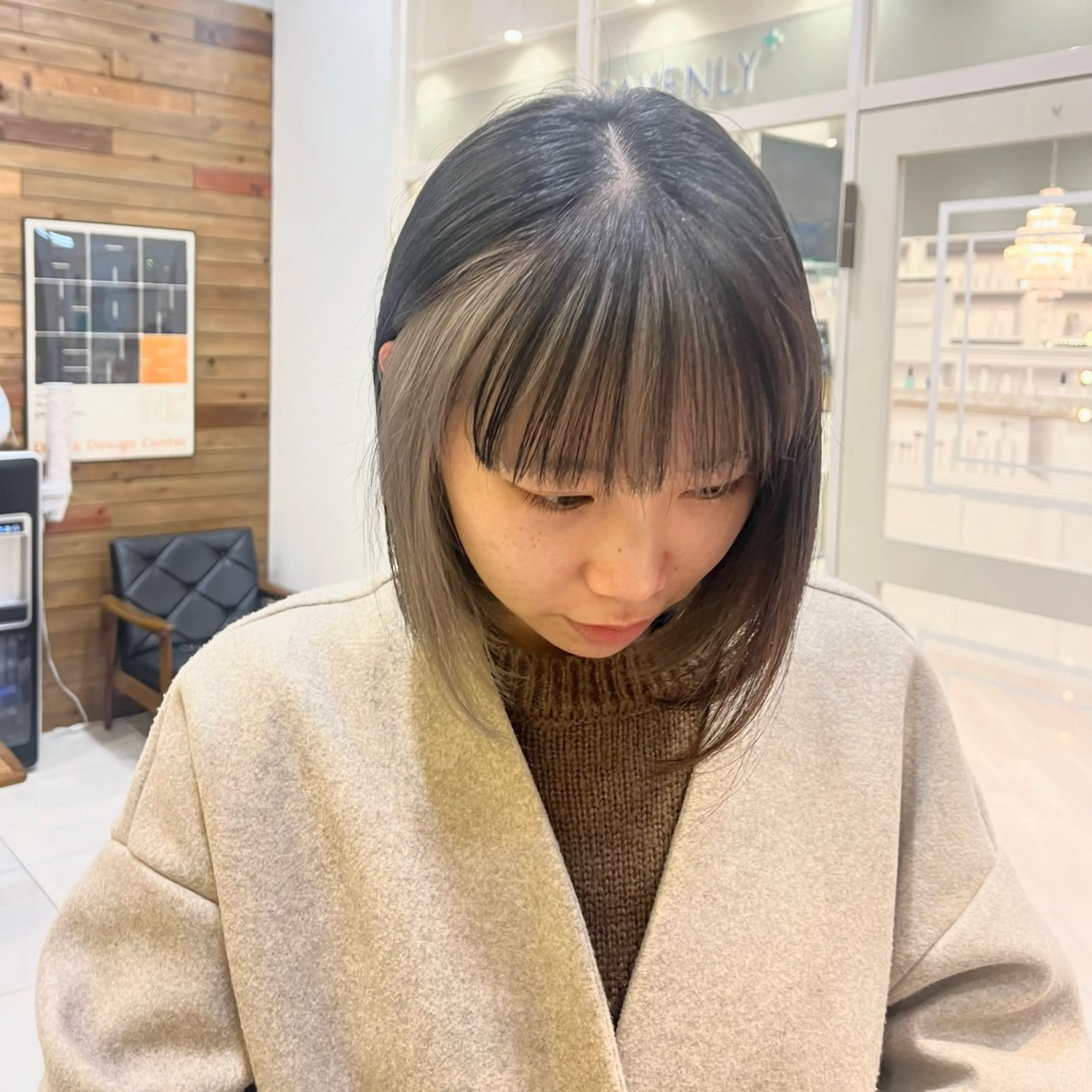 🩷イヤリングカラー➕全体カラー🩷の写真