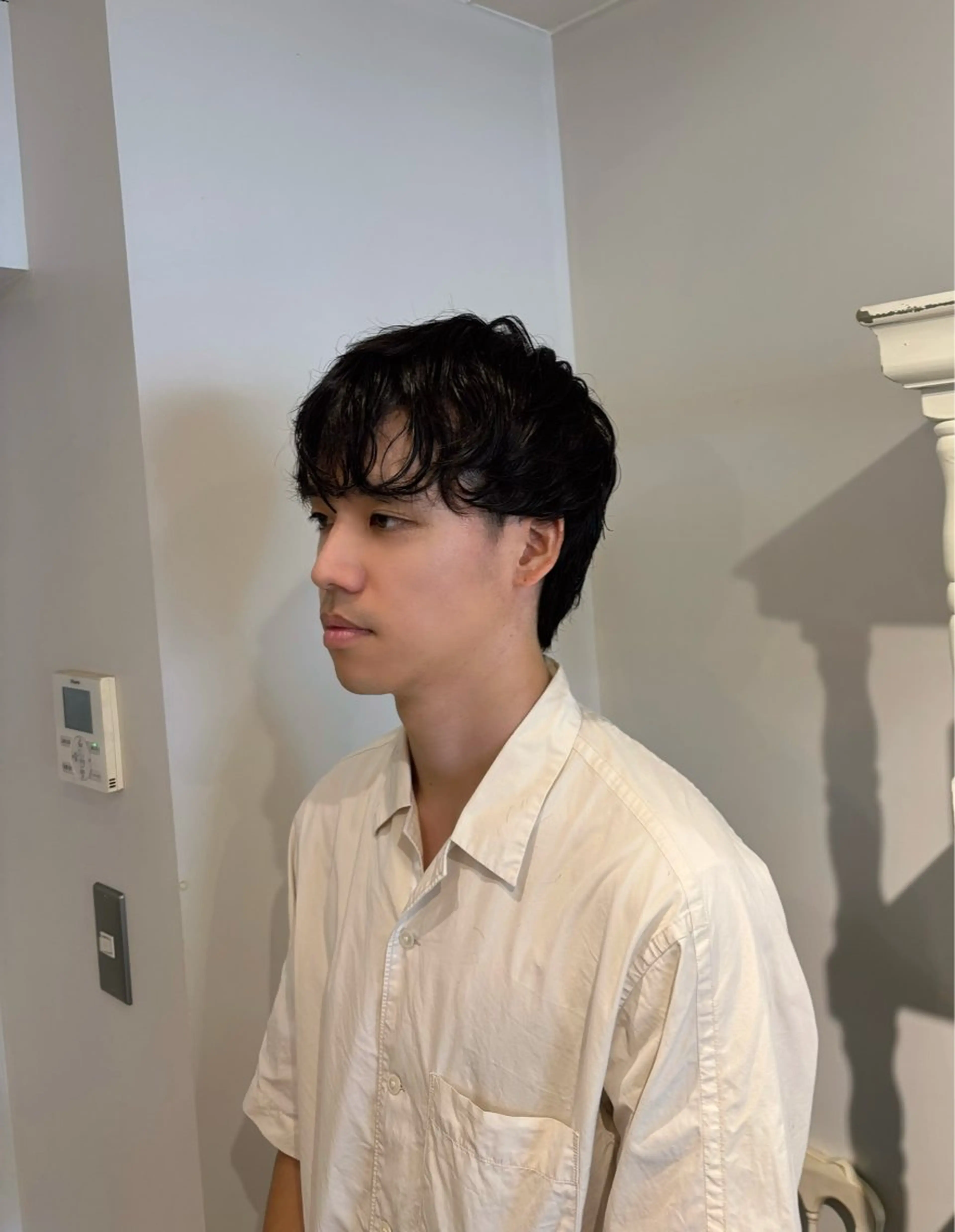 パーマ メンズ CreBiA ayanoのヘアスタイル