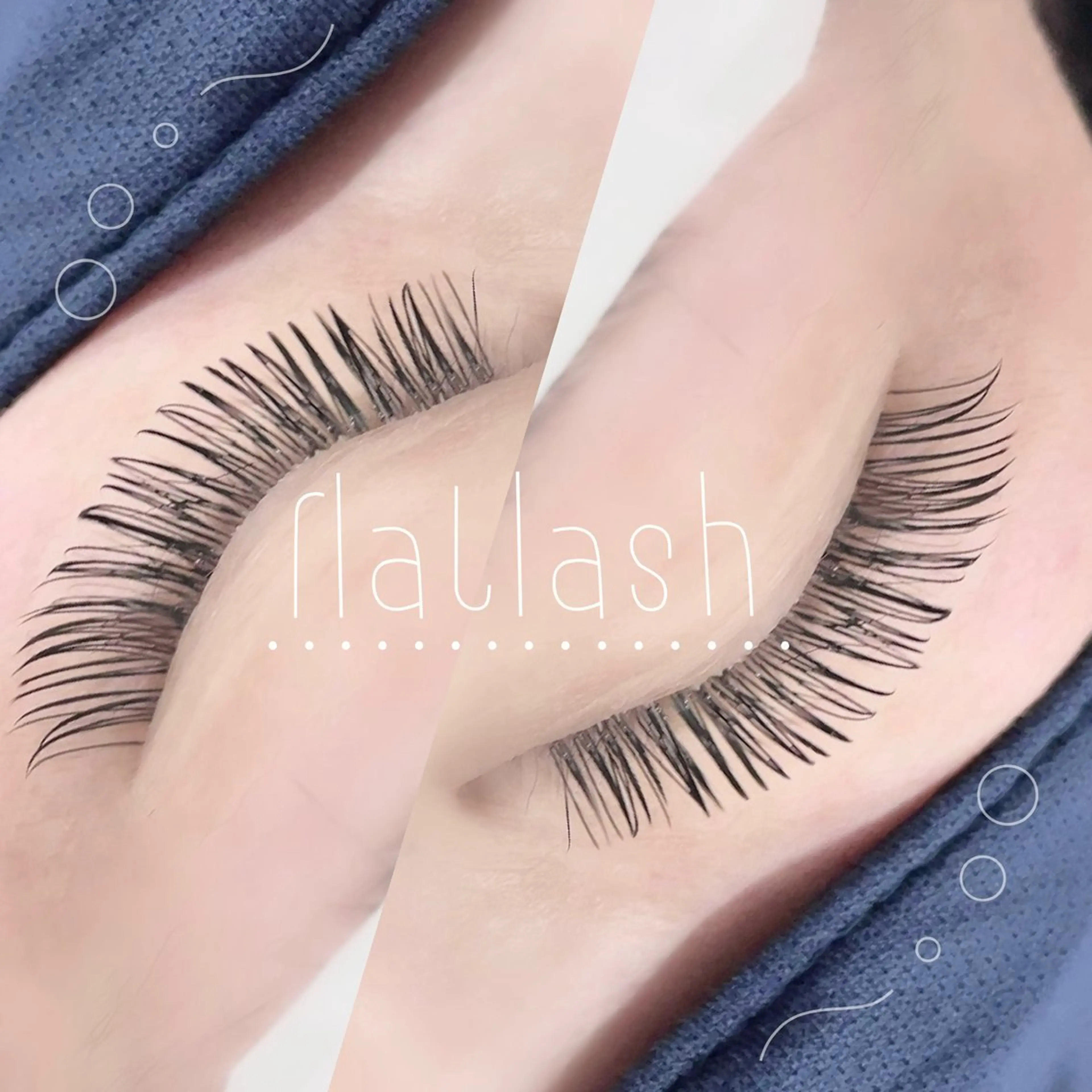 マツエク・マツパ フラットラッシュ セーブル 山田 れいこのマツエク・マツパデザイン