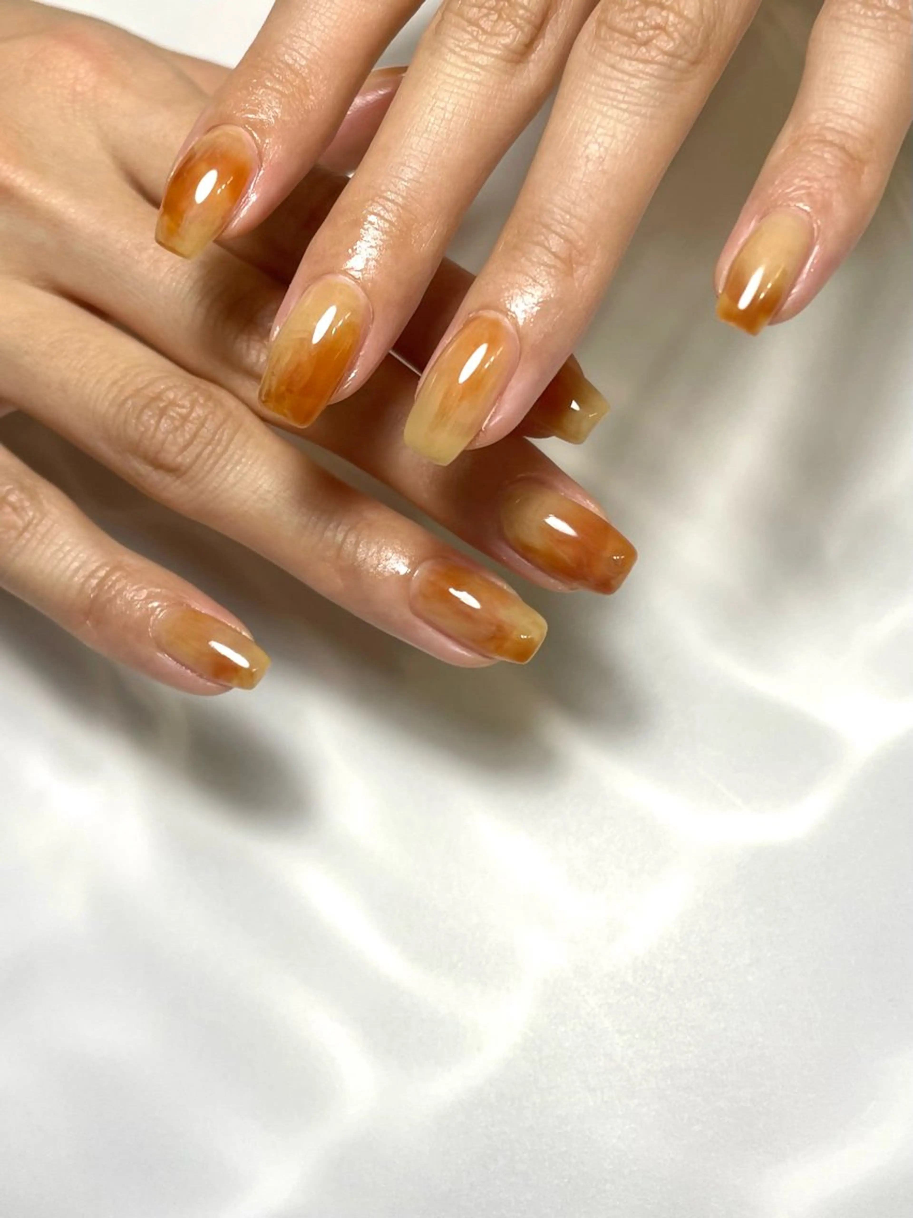 ネイル ニュアンスネイル Rili Hondaのネイルデザイン