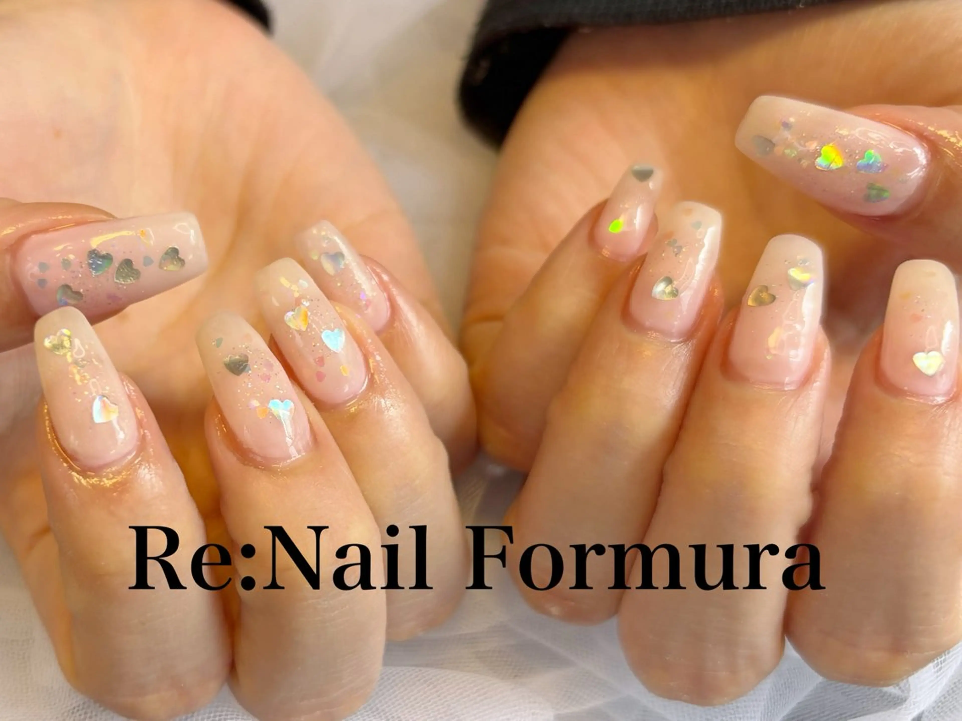 セミロング ハンドネイル Re:Nail Formula所属・kido chieのネイルデザイン