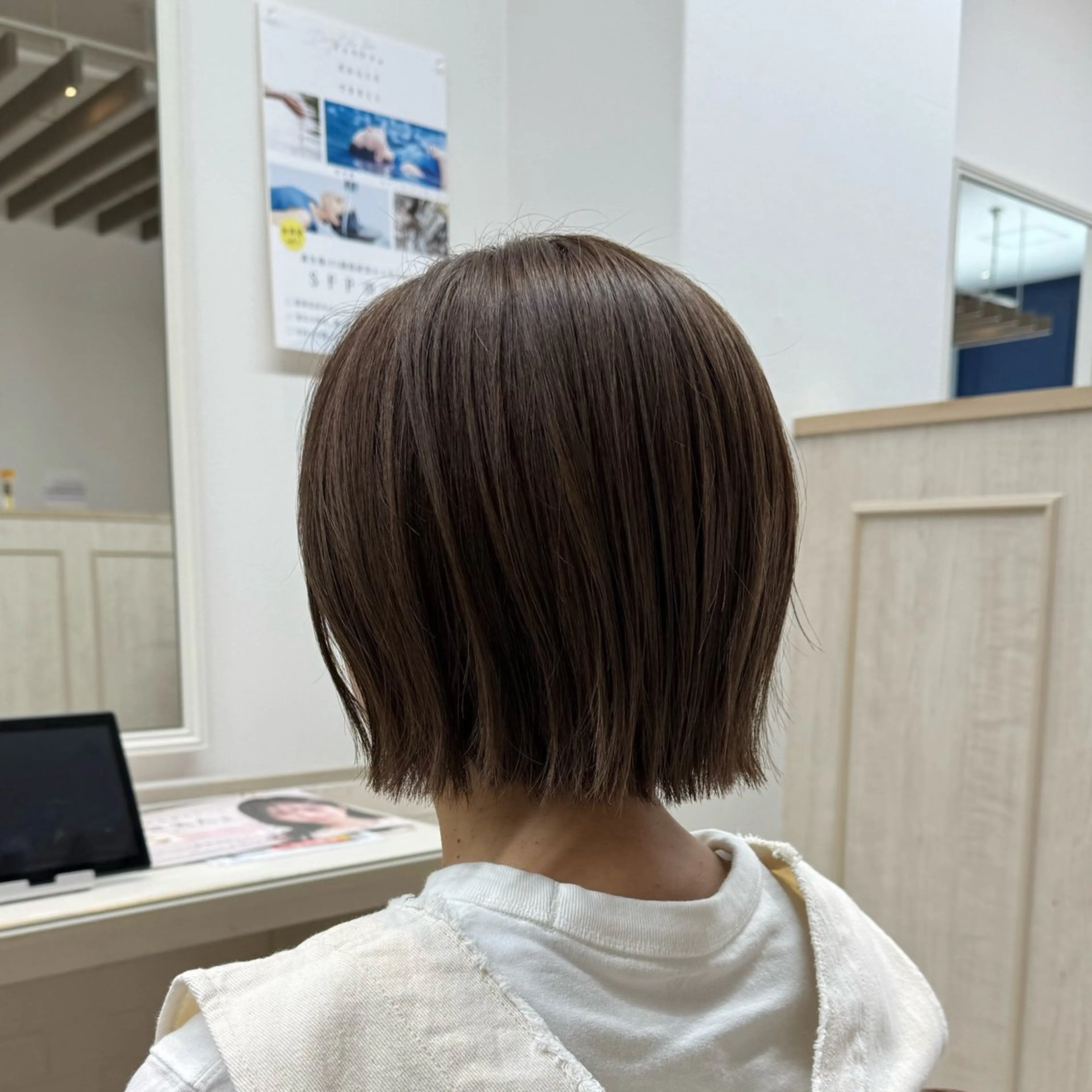 ショート ショート/ボブ パーマ/中原のヘアスタイル