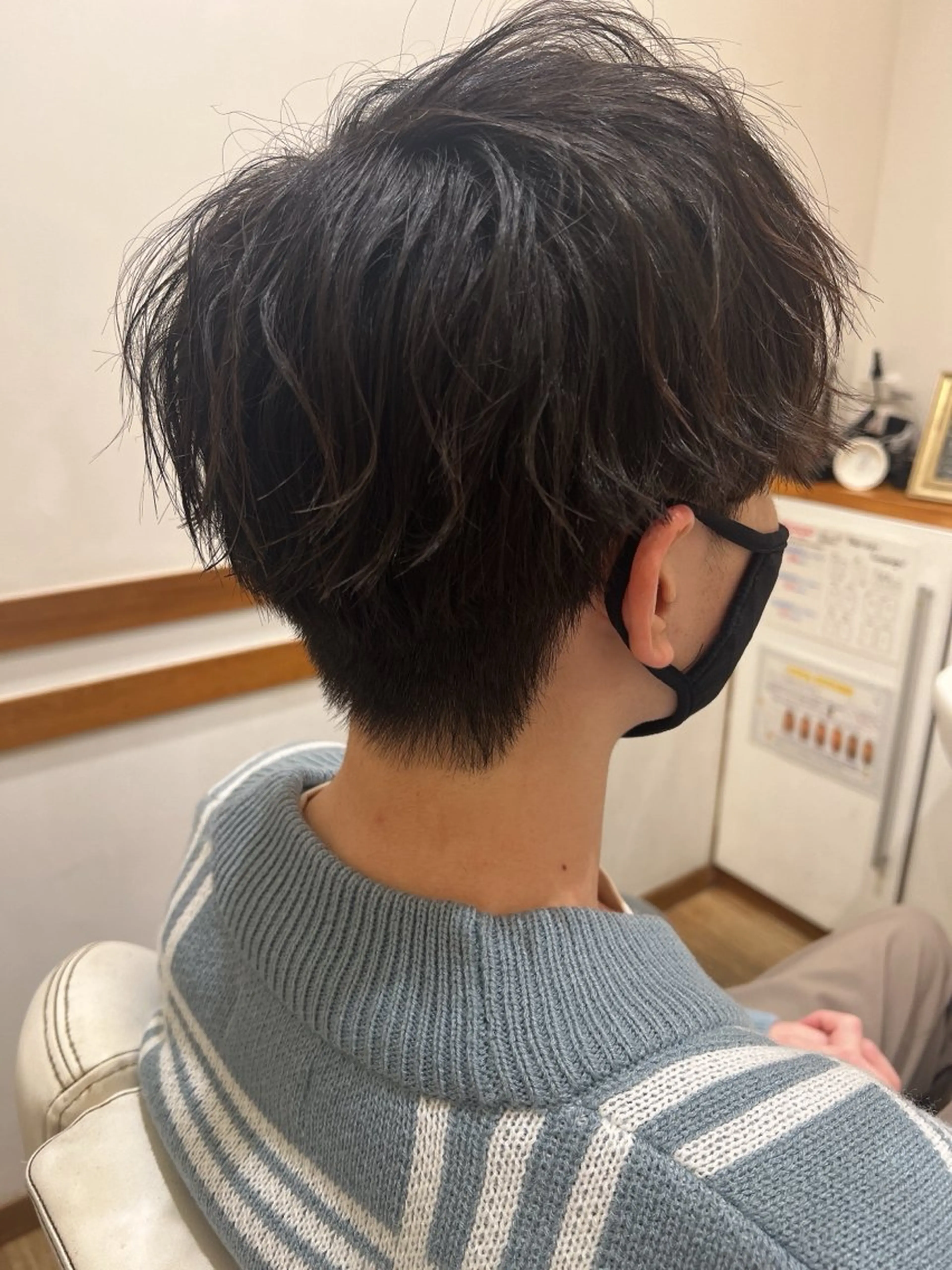 ショート メンズ カット アザマ　ヤスカツ _rosso 川口のヘアスタイル