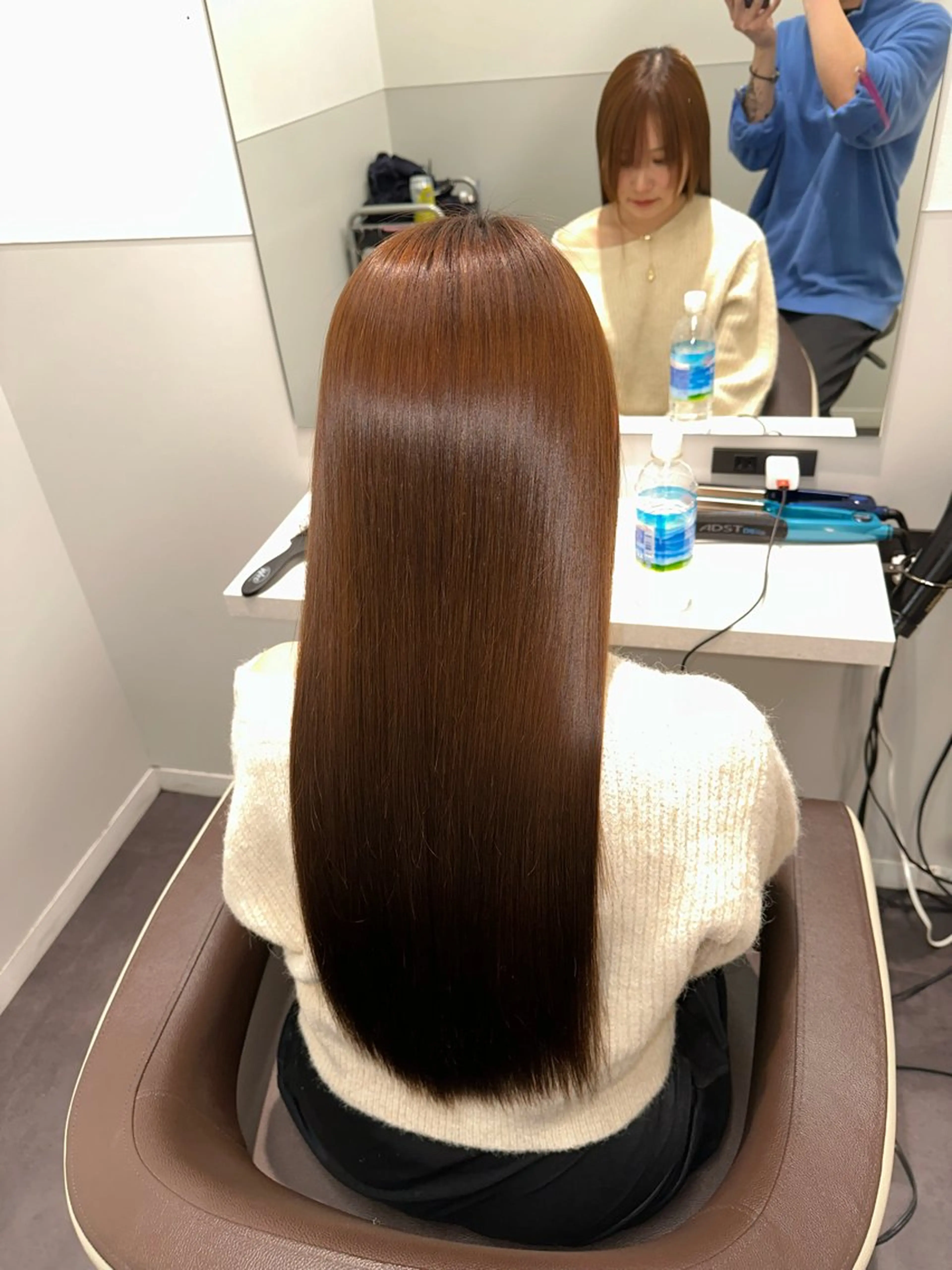 セミロング 美髪特化✨ 伊織✨縮毛矯正✨のヘアスタイル