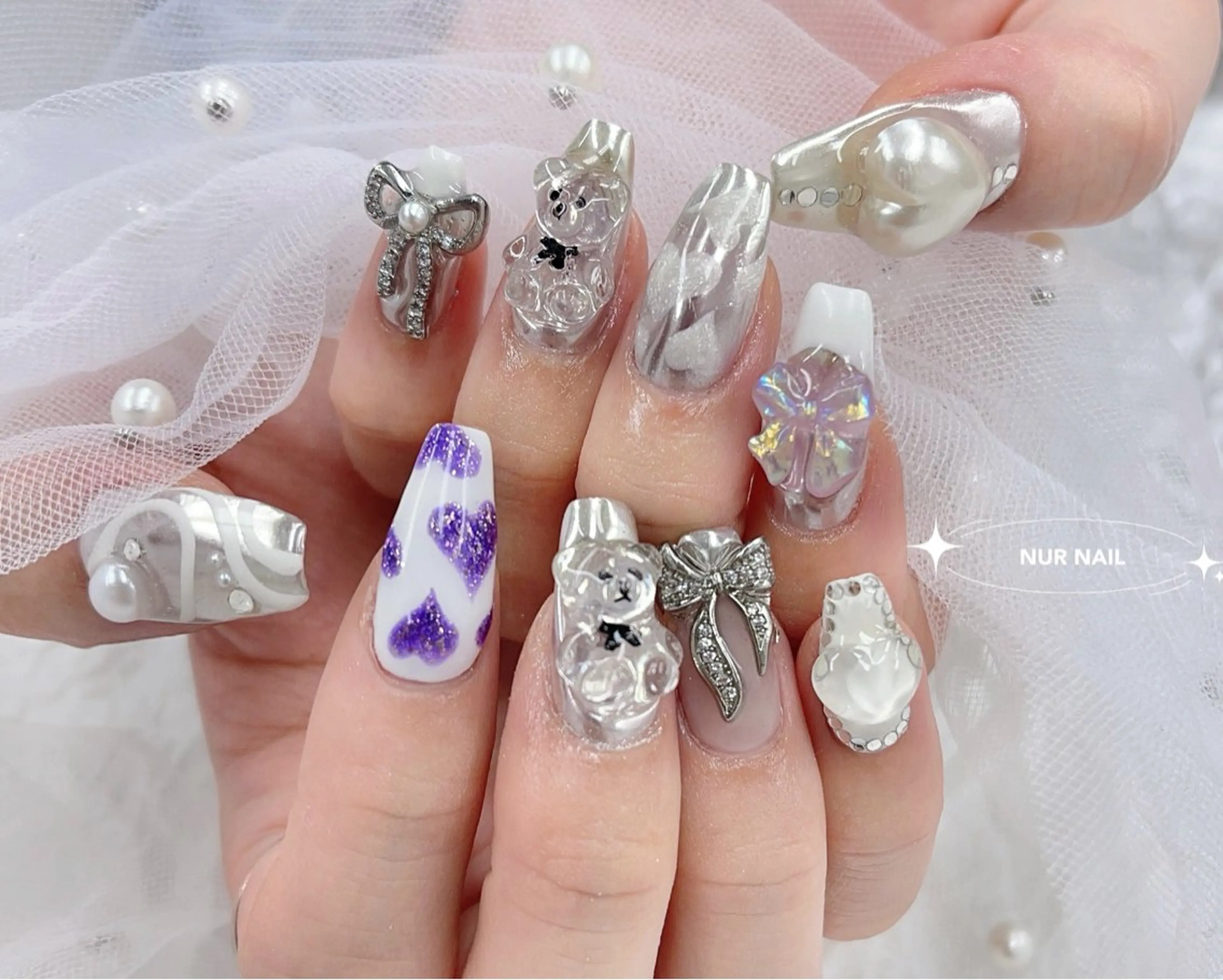 ネイル 🫧NUR NAIL✨のネイルデザイン