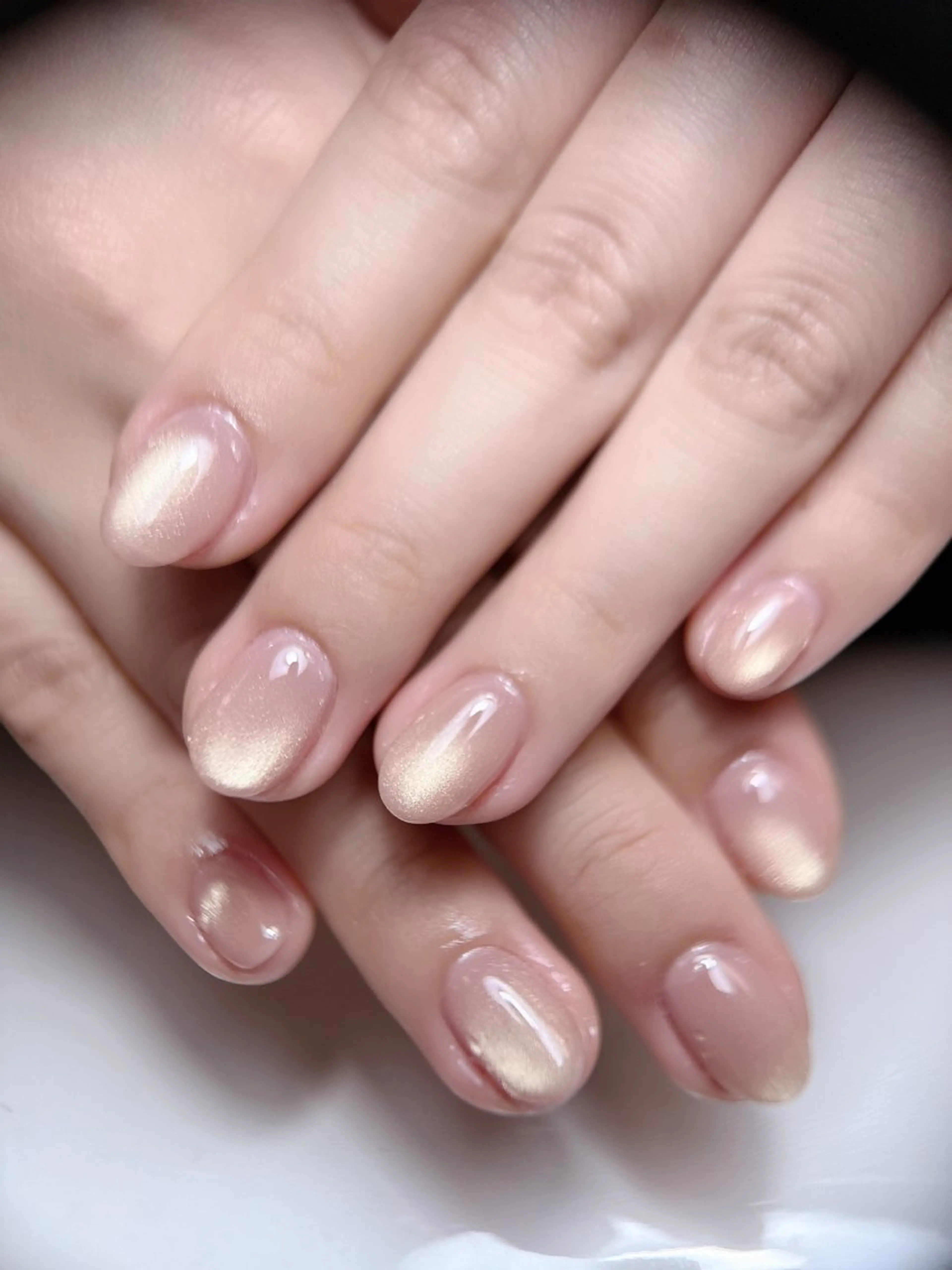 ネイル チークネイル ジェルネイル キラキラネイル 韓国ネイル マグネットネイル ハンドネイル Vp ネイルのネイルデザイン