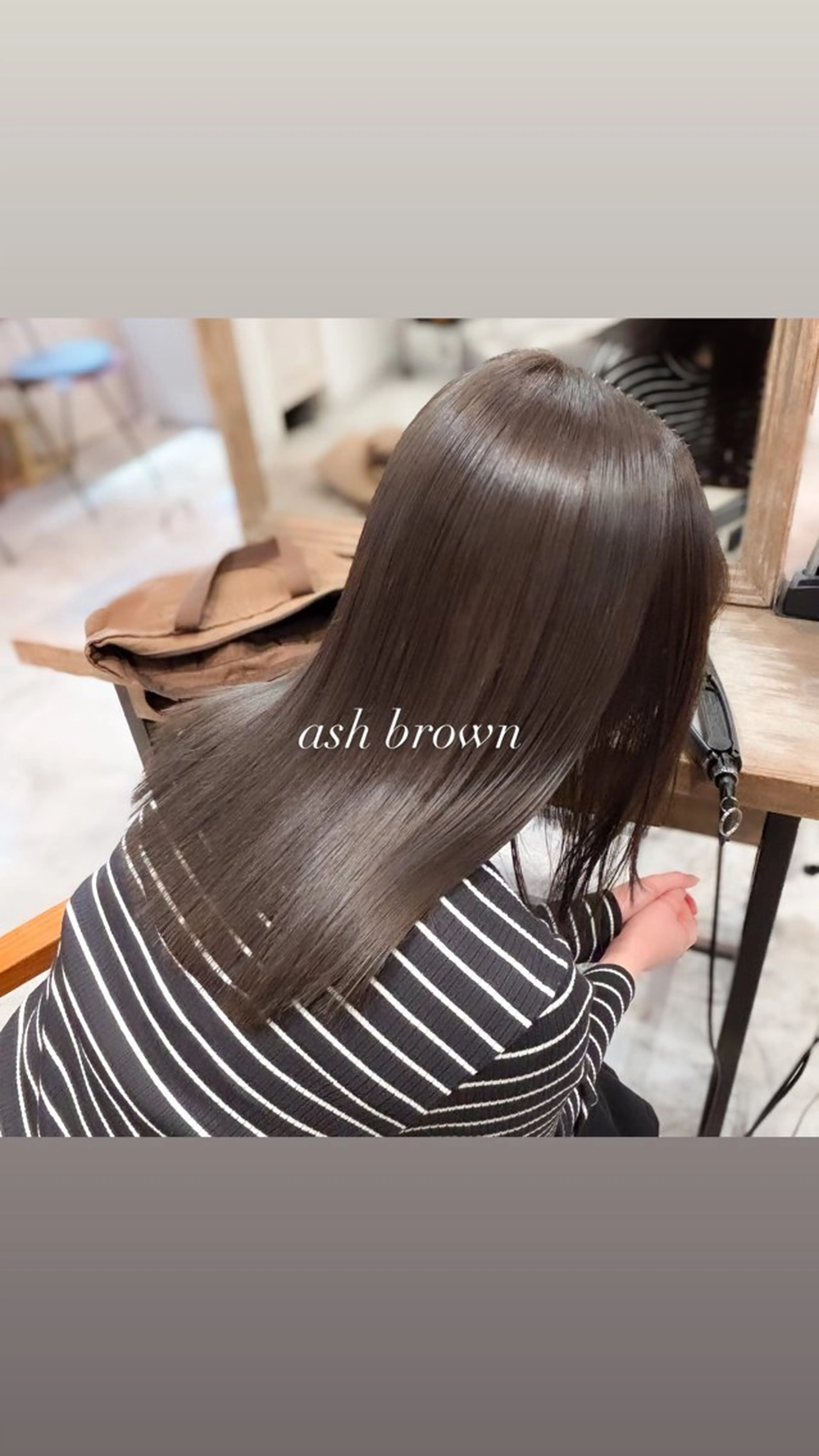 ミディアム カラー 艶カラー🫧 猿渡 響のヘアスタイル