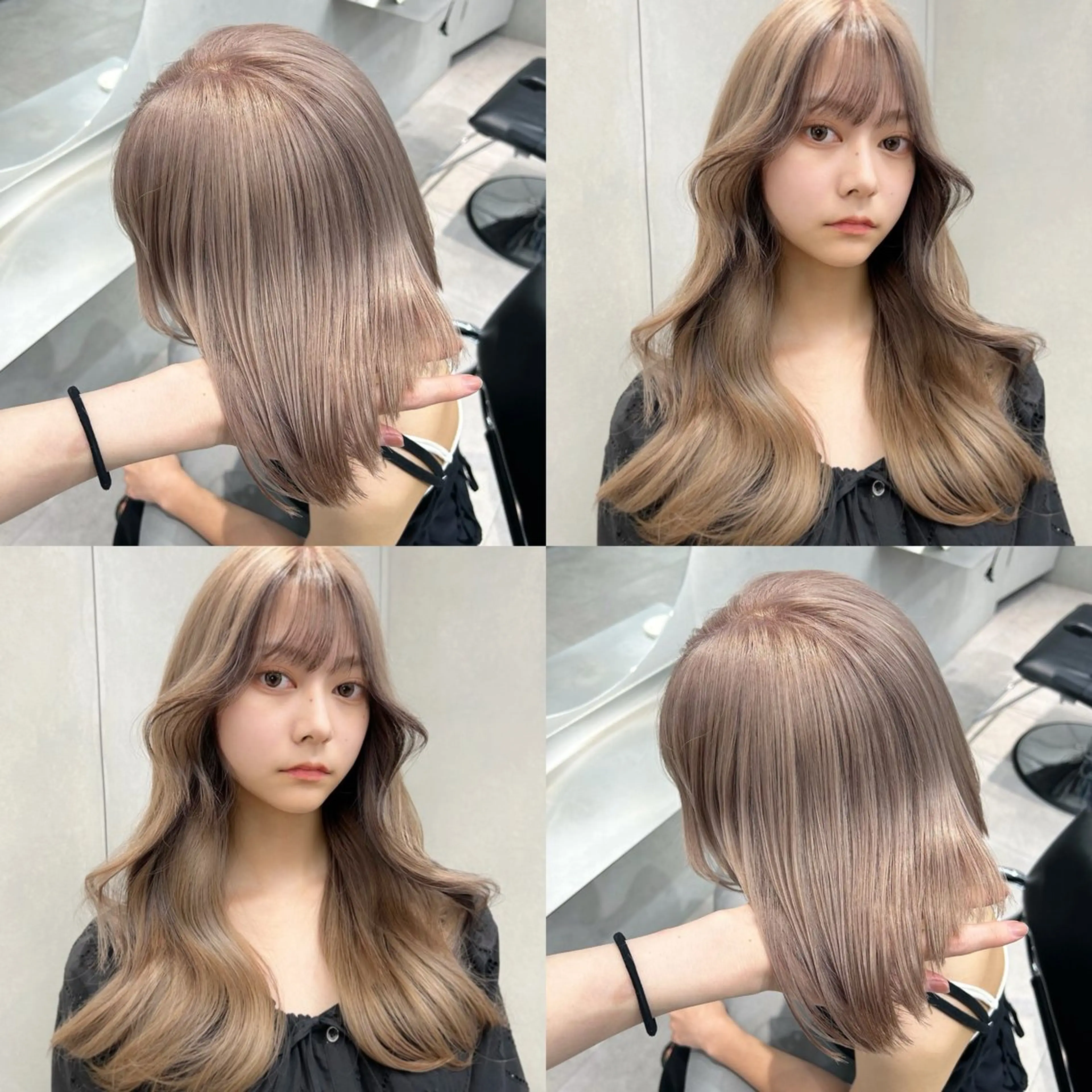 ロング カラー ✨レイヤーカット 海外ヘア/原宿✨のヘアスタイル