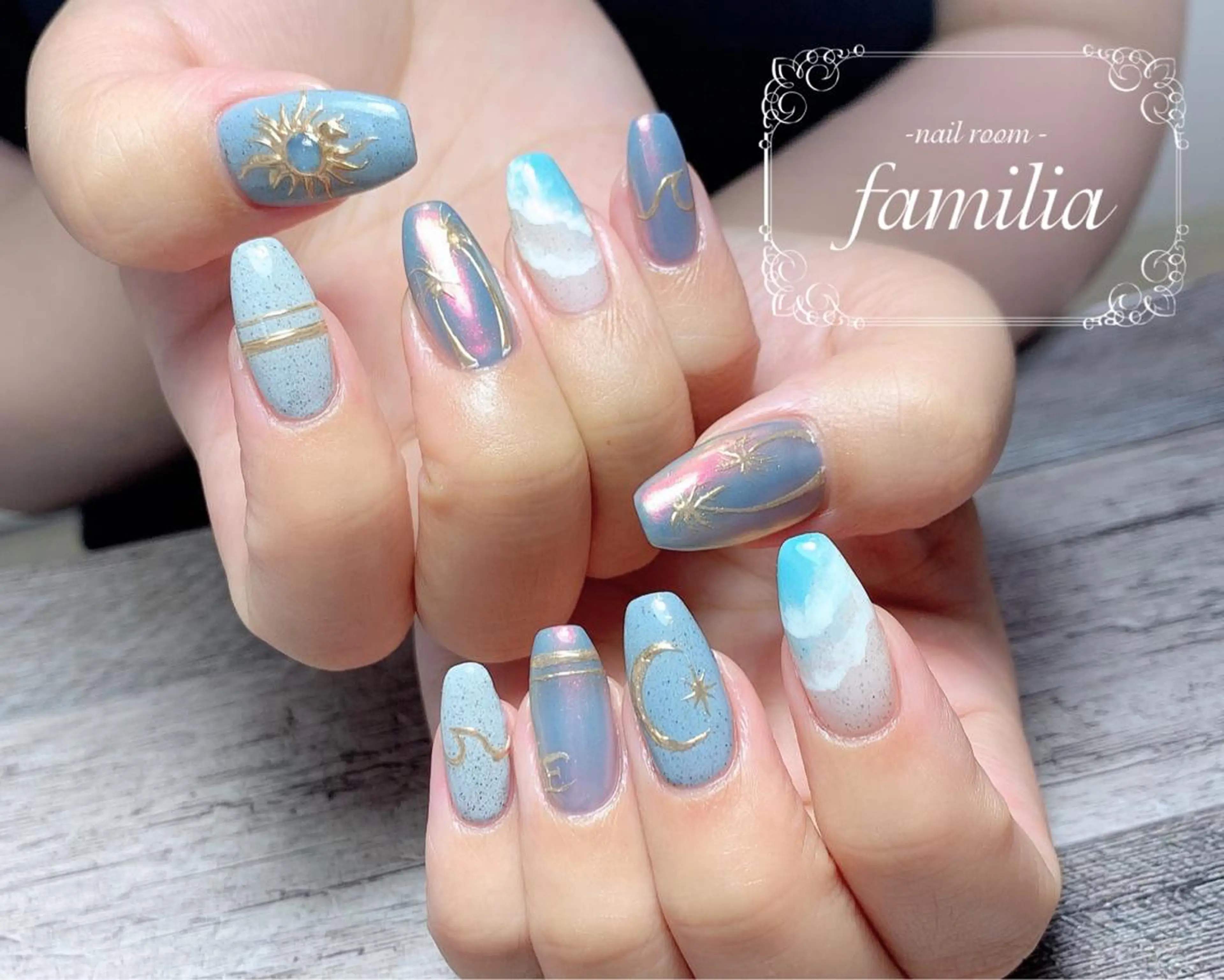 ネイル ハンドネイル -nailroom- familiaのネイルデザイン