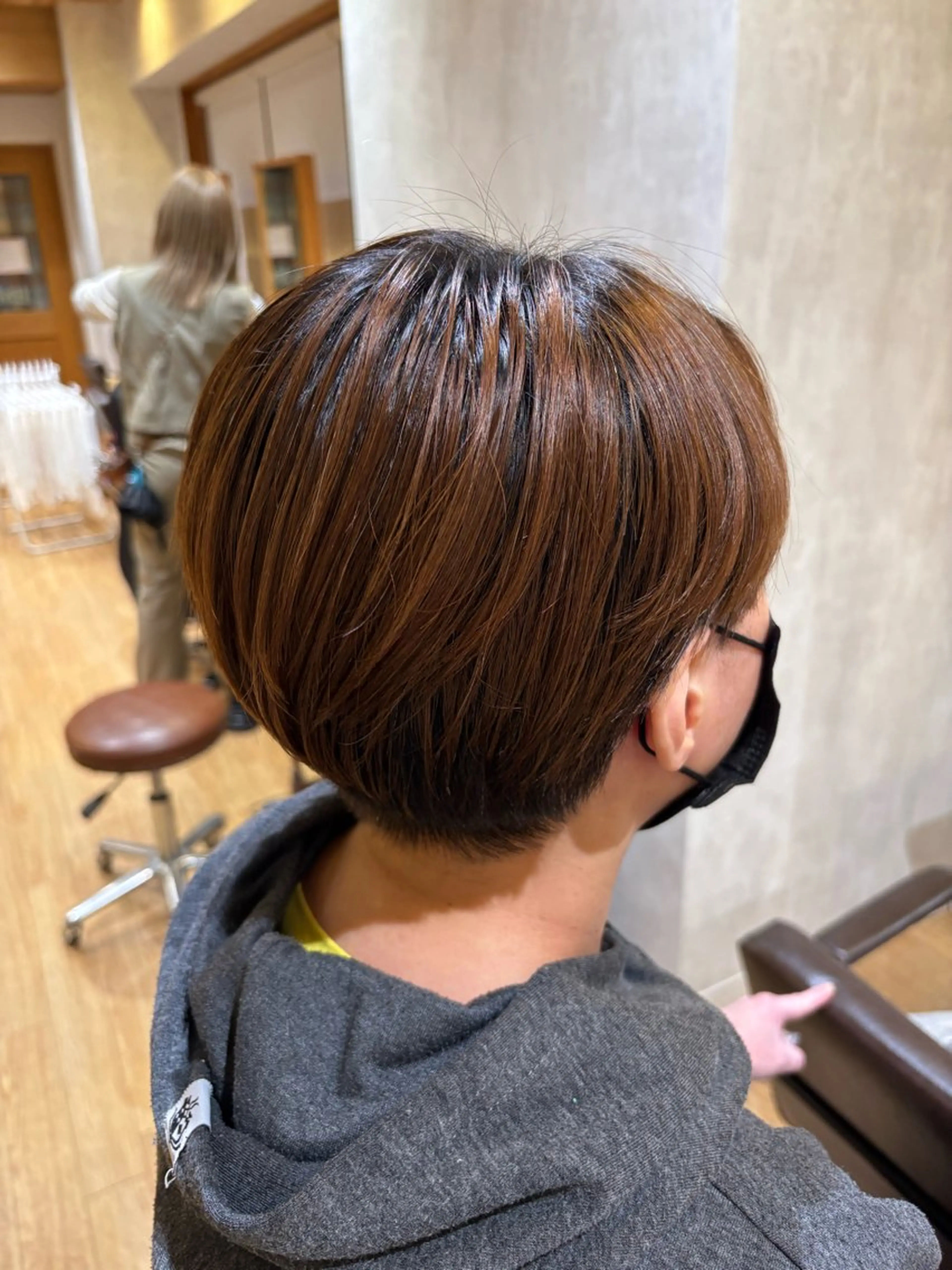 ショート ショートヘア カット ヘアカラー トリートメント レイヤー/髪質改善 山口   恋のヘアスタイル