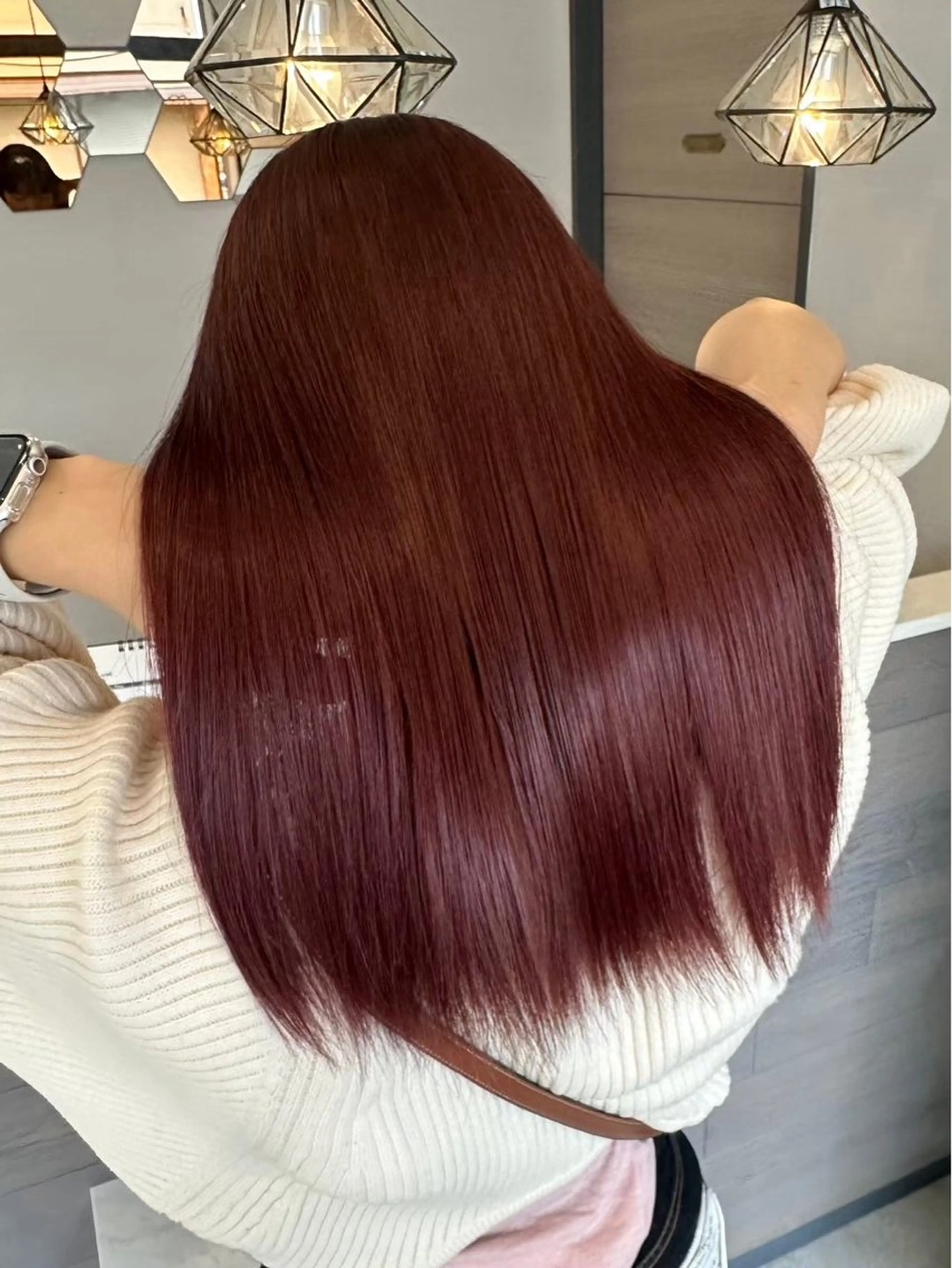 ロング 榊原 朋香のヘアスタイル