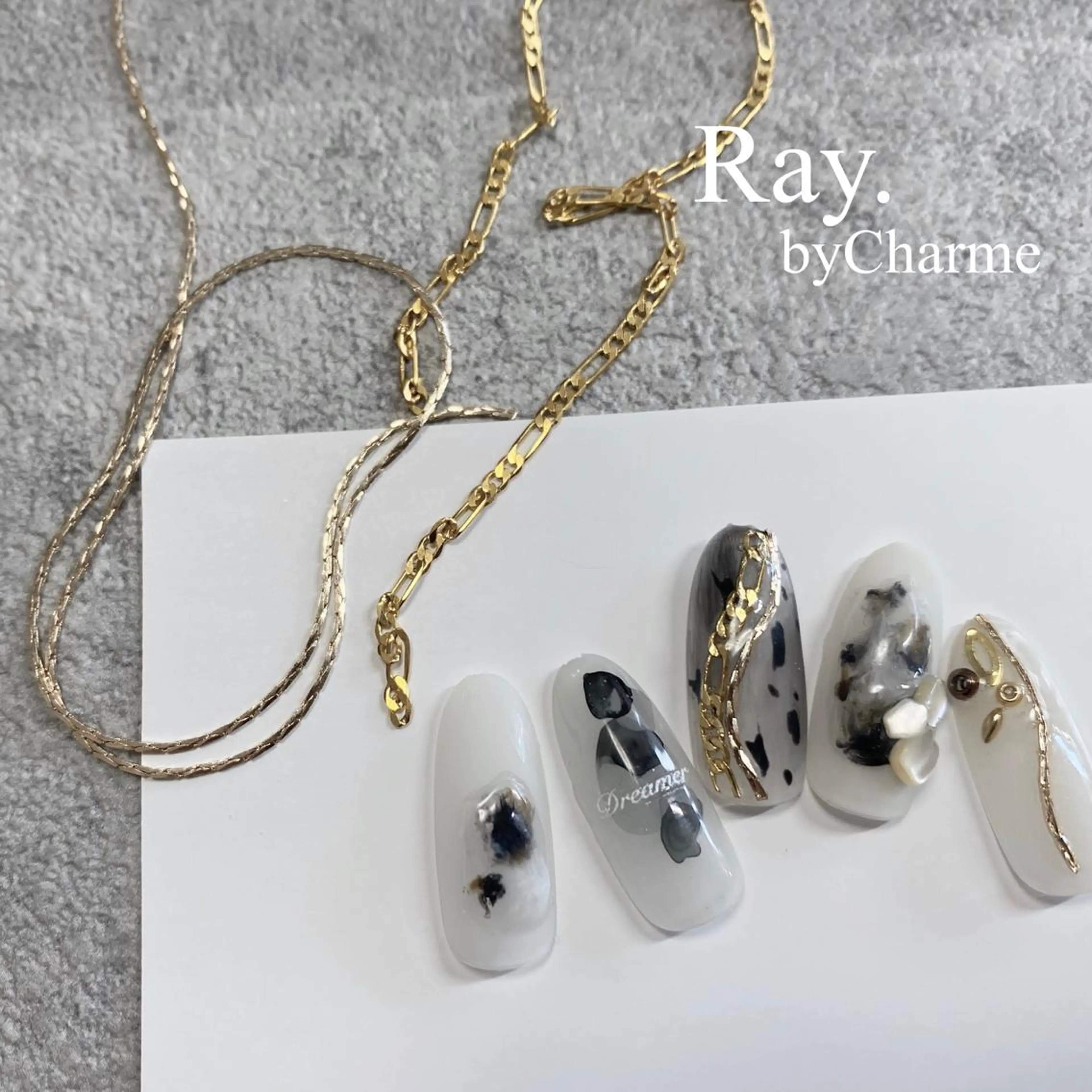 ネイル Ray. /綺麗目ニュアンスのネイルデザイン