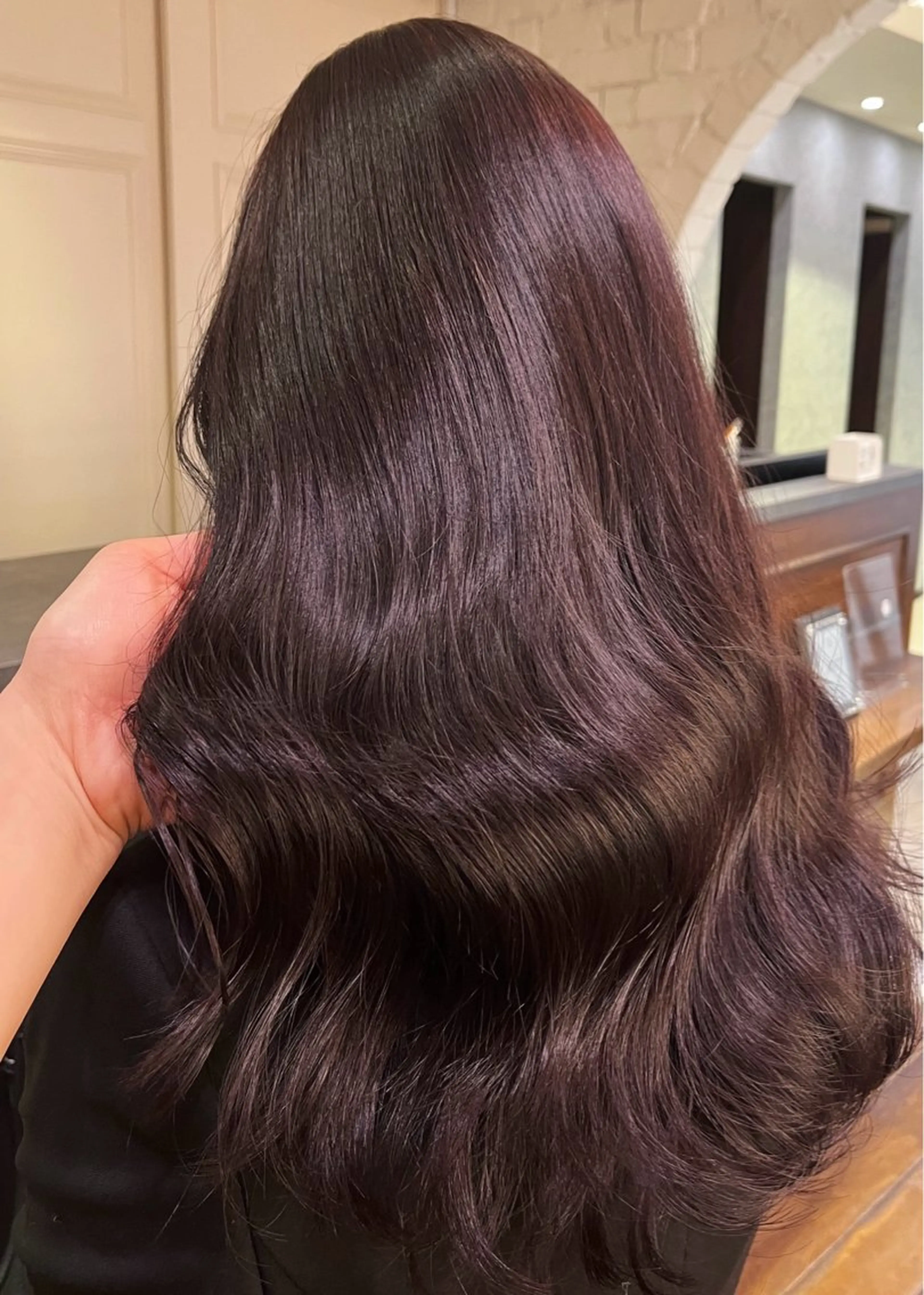 ロング カット ヘアカラー トリートメント trono所属・艶カラー🌿 /ふっこのヘアスタイル