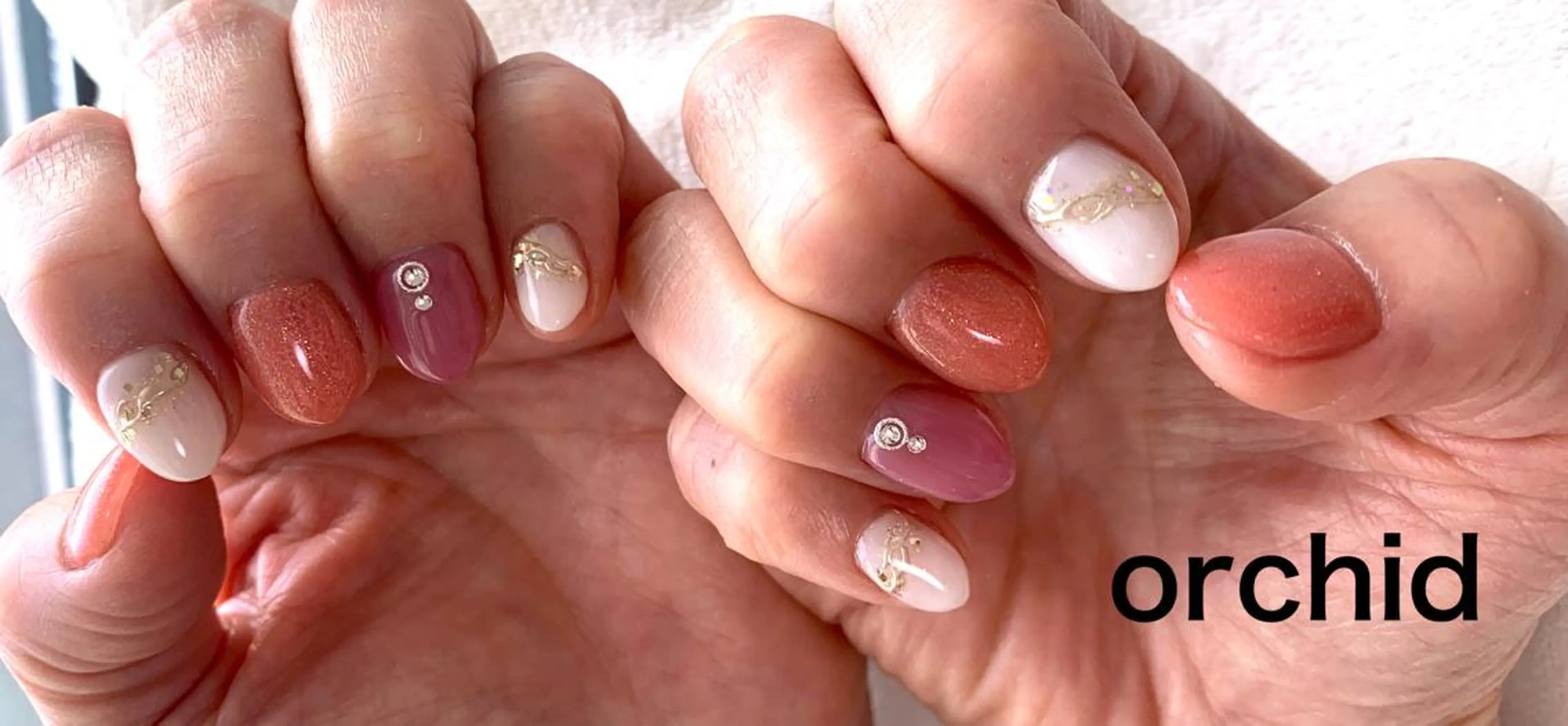 ネイル orchid ♡オーキッドのネイルデザイン