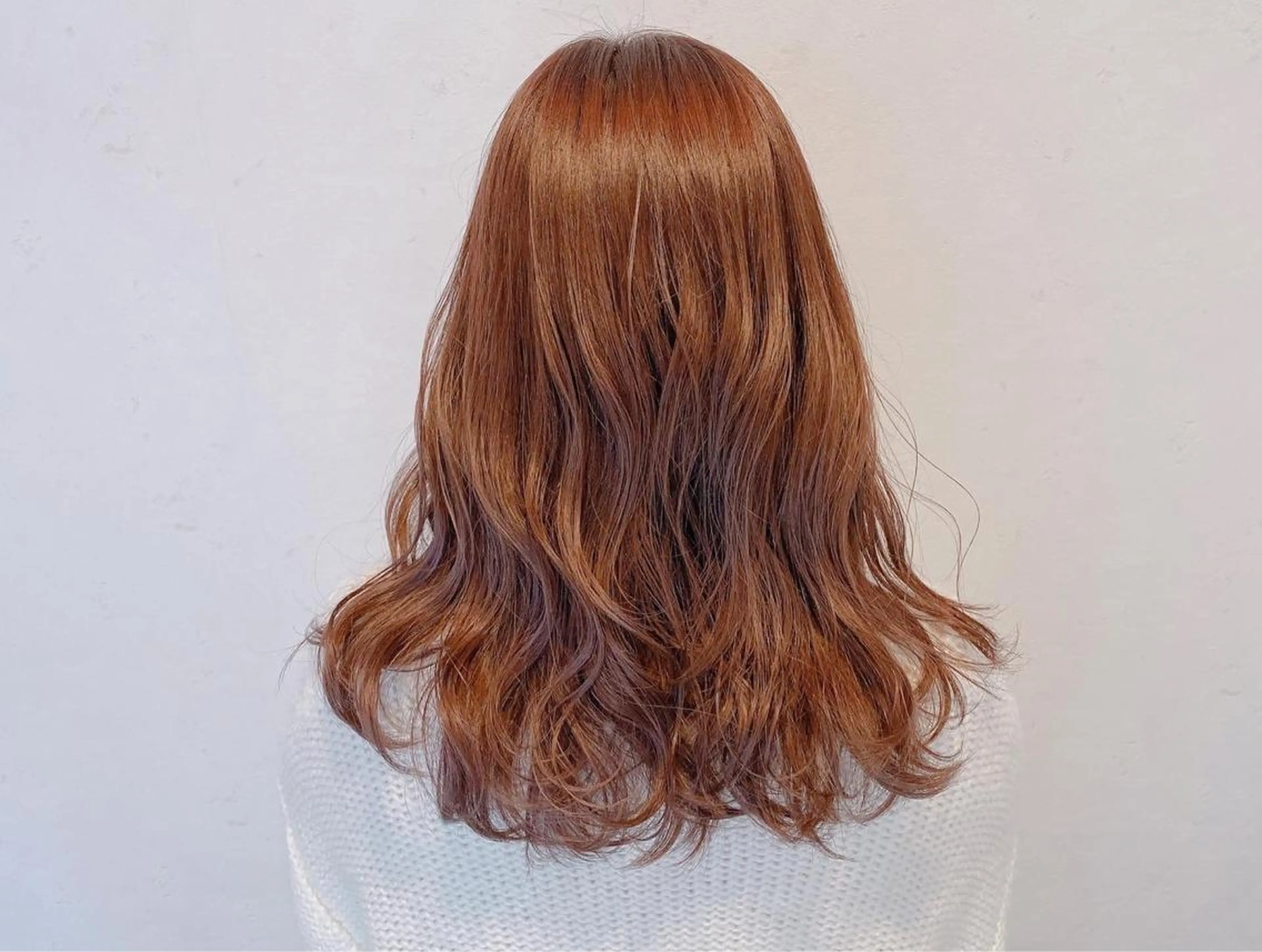 ミディアム カラー 伊藤 さやかのヘアスタイル