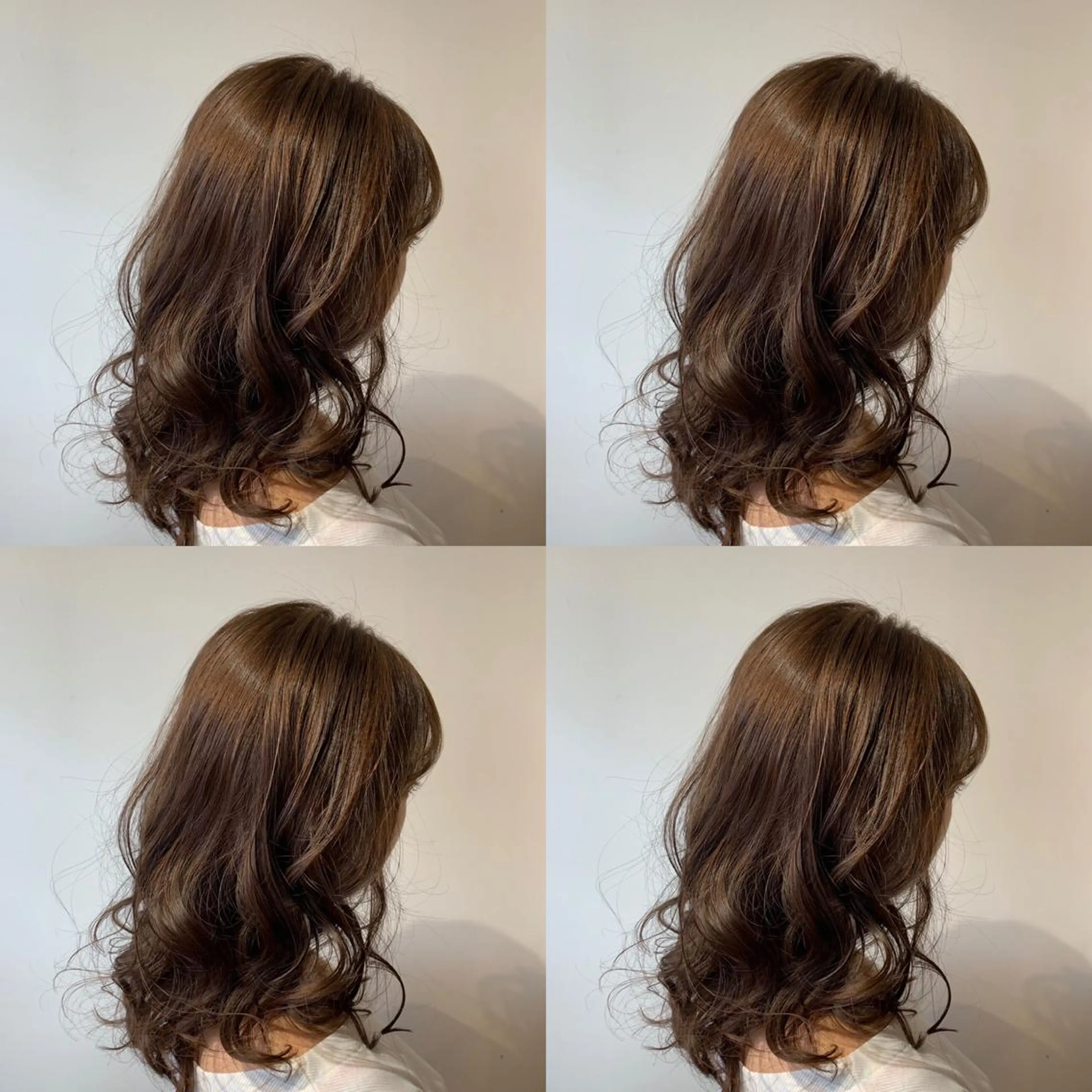 ミディアム アッシュ ✨髪質改善✖︎顔周り レイヤー✨ナカムラのヘアスタイル