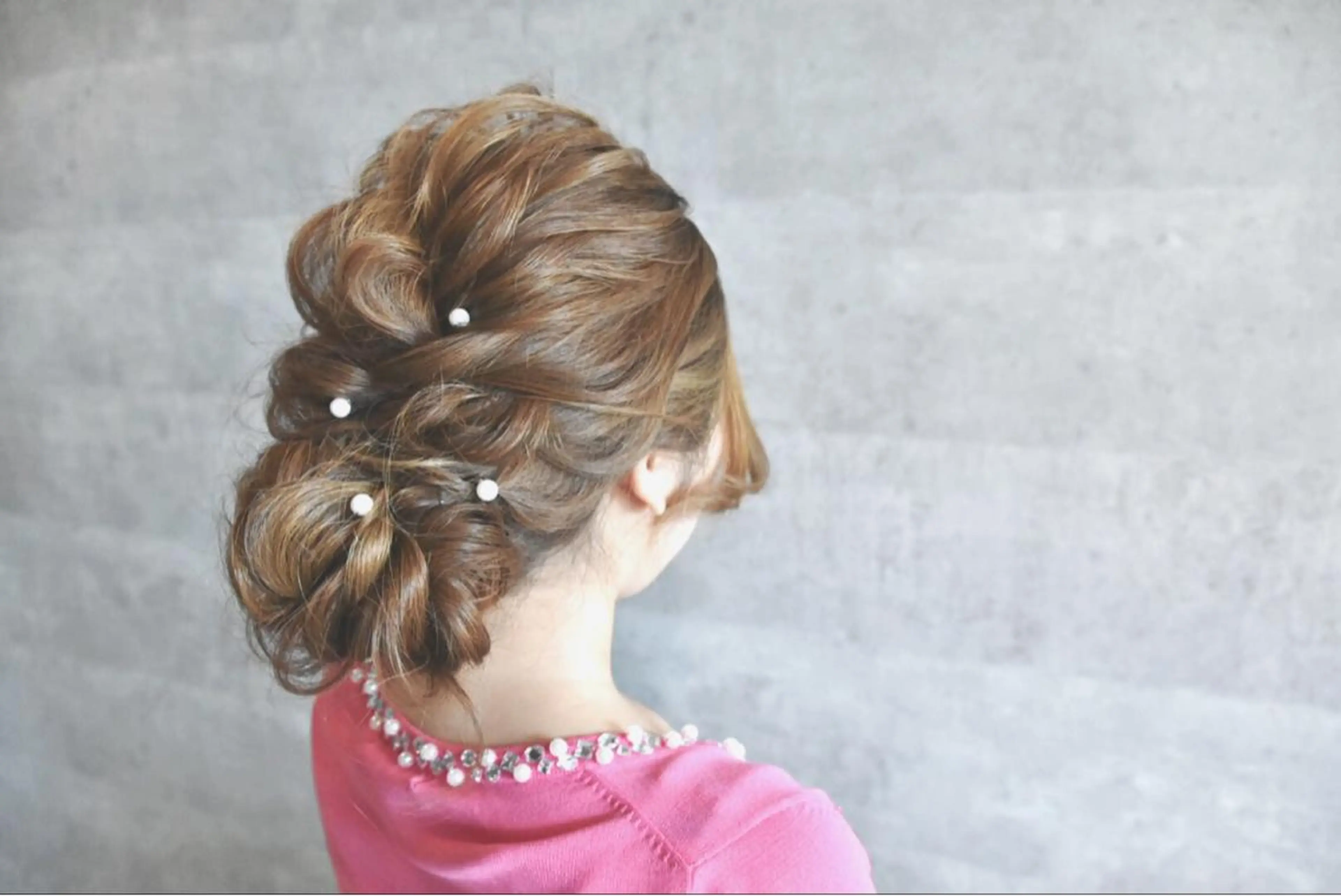 ロング ヘアアレンジ hair salon Glanzのヘアスタイル