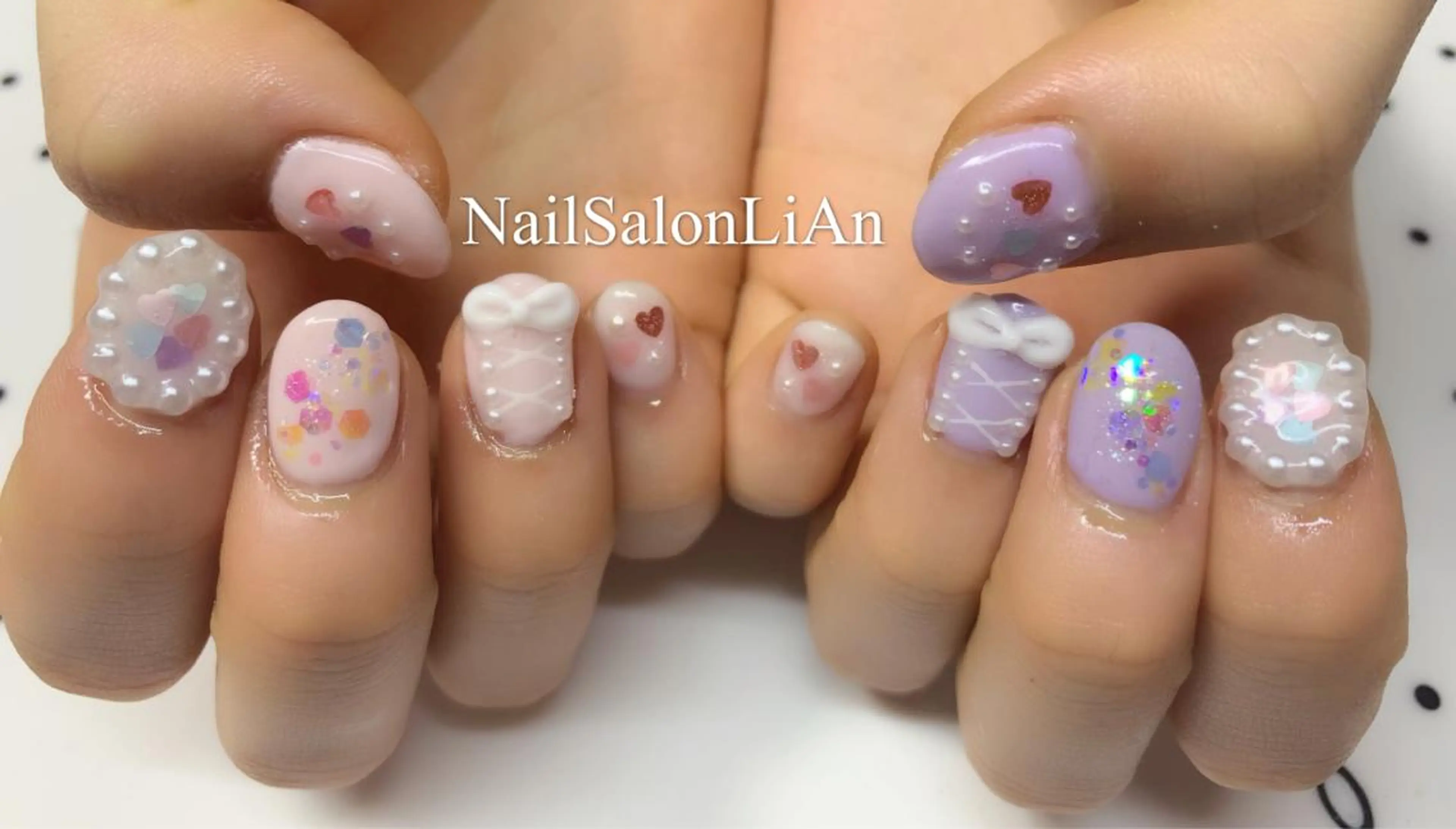 ネイル 持ち込み NailSalon LiAnのネイルデザイン
