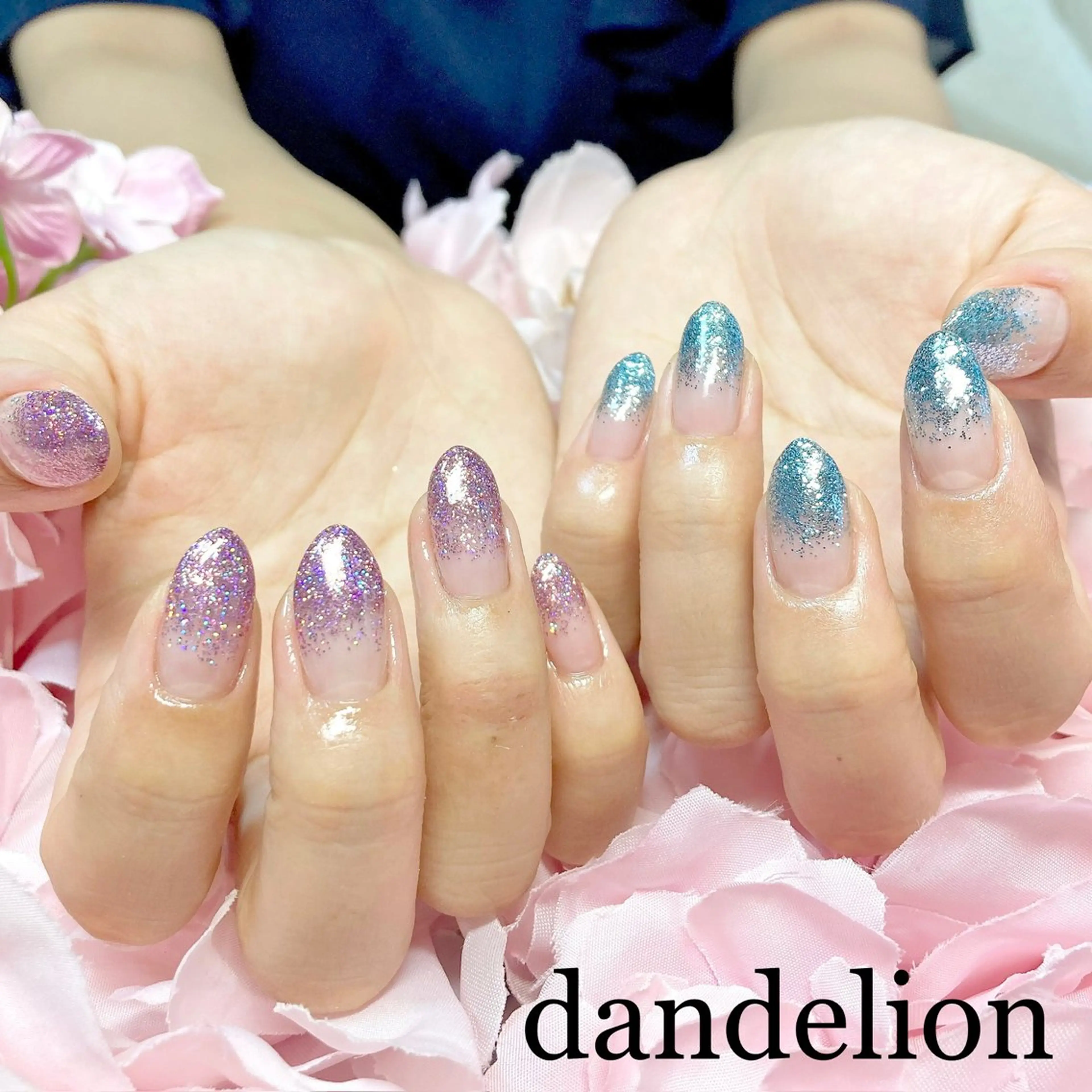 ネイル ハンドネイル ハンドケア dandelion ダンデライオンのネイルデザイン