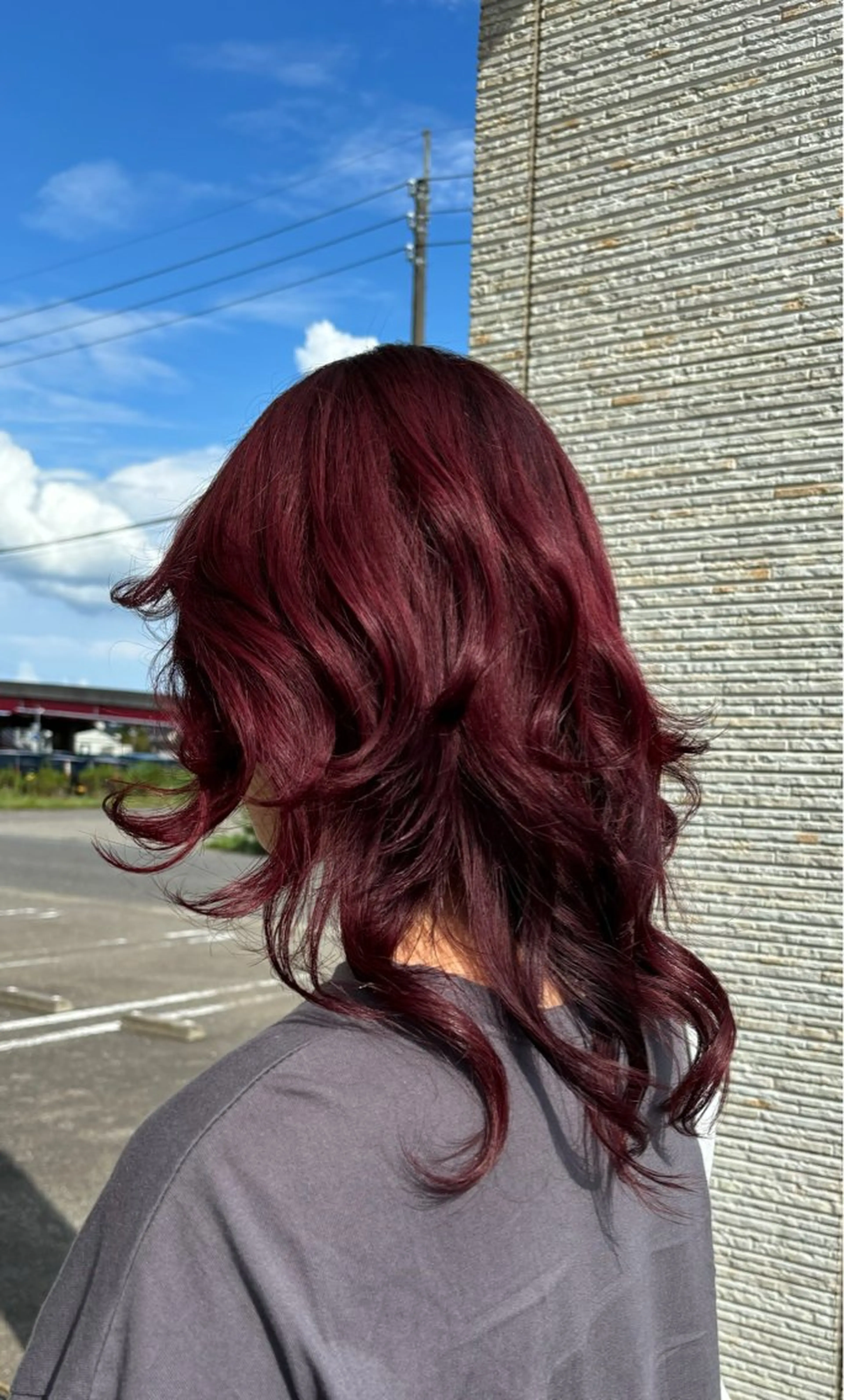 カラー 阿部 脩平のヘアスタイル