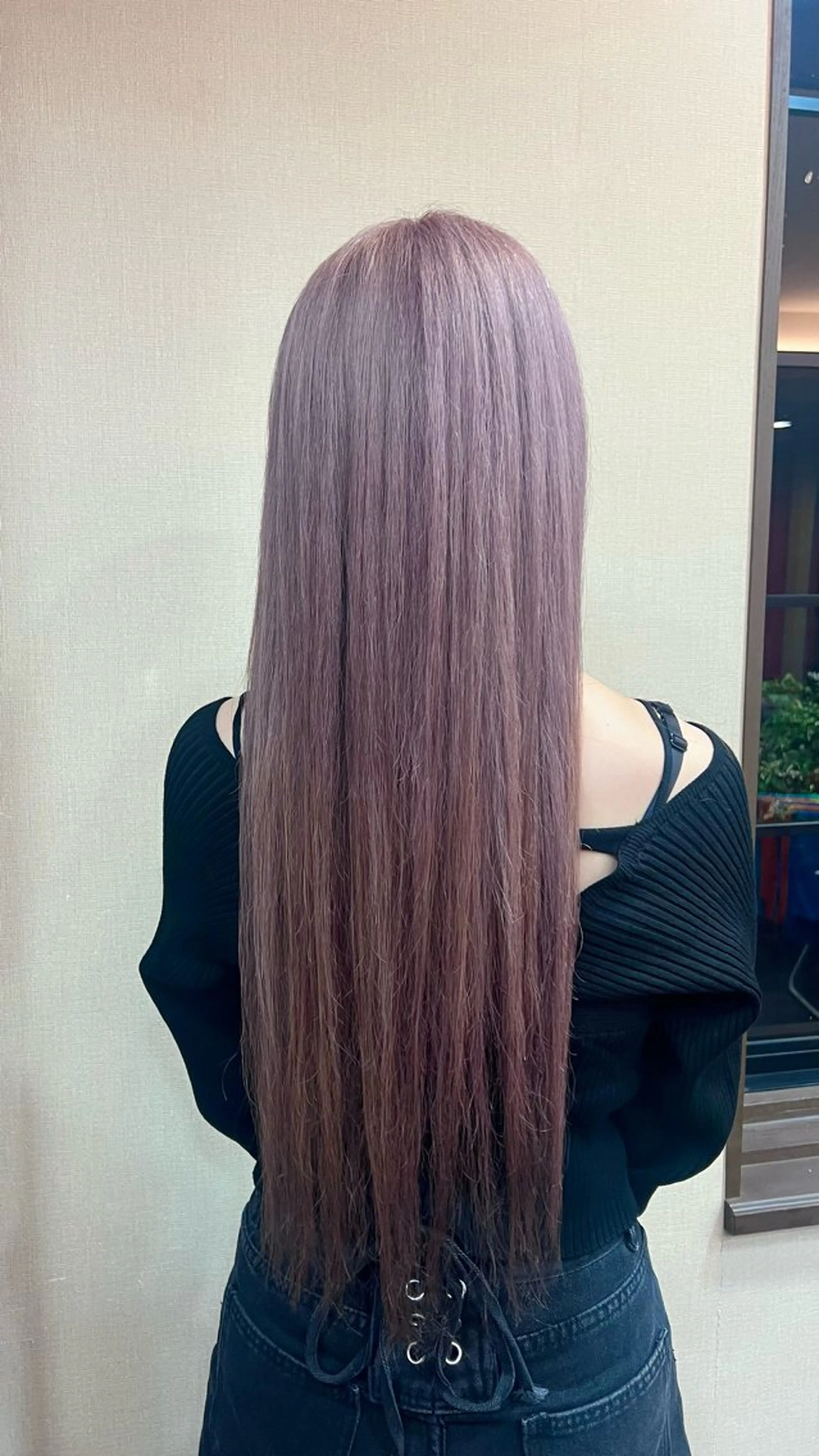 ロング カラー ヘアカラー rina/似合わせ/ 艶髪カラー/髪質改善のヘアスタイル