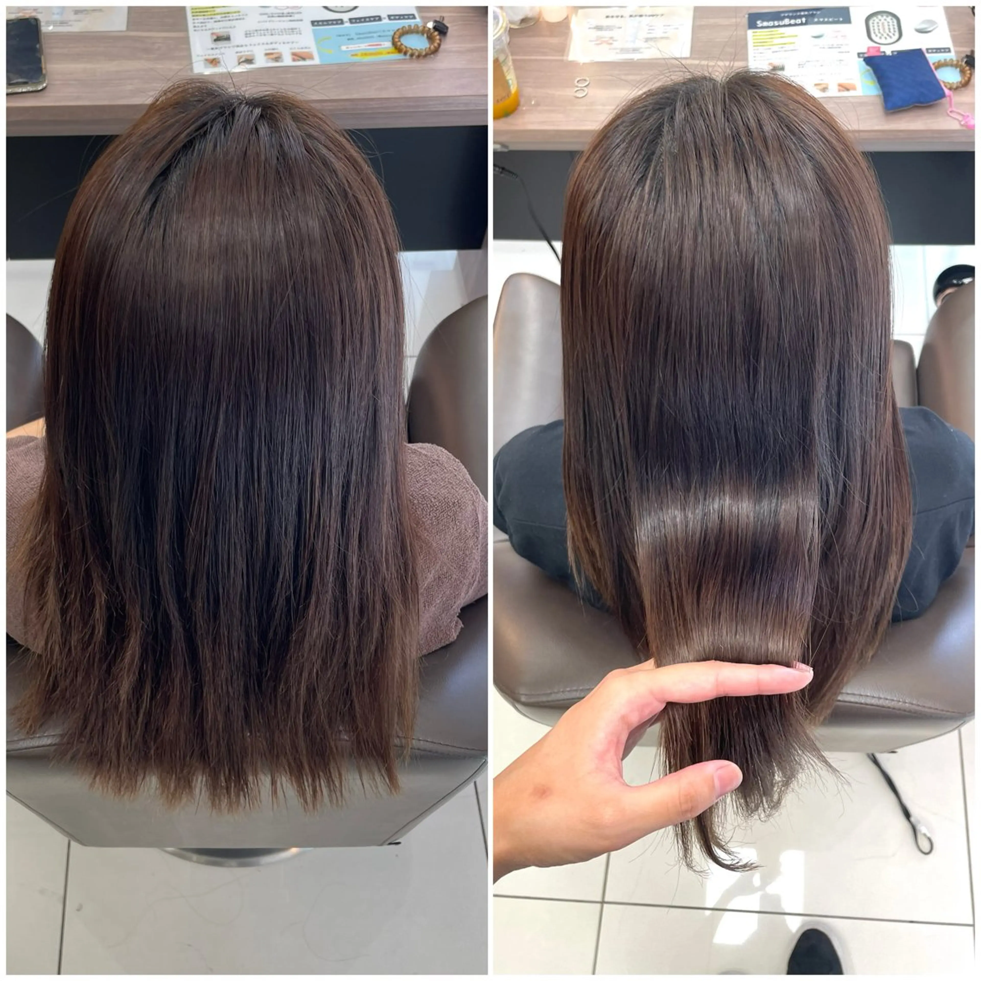 セミロング ヘッドスパ/ 鎌倉 アズサのヘアスタイル