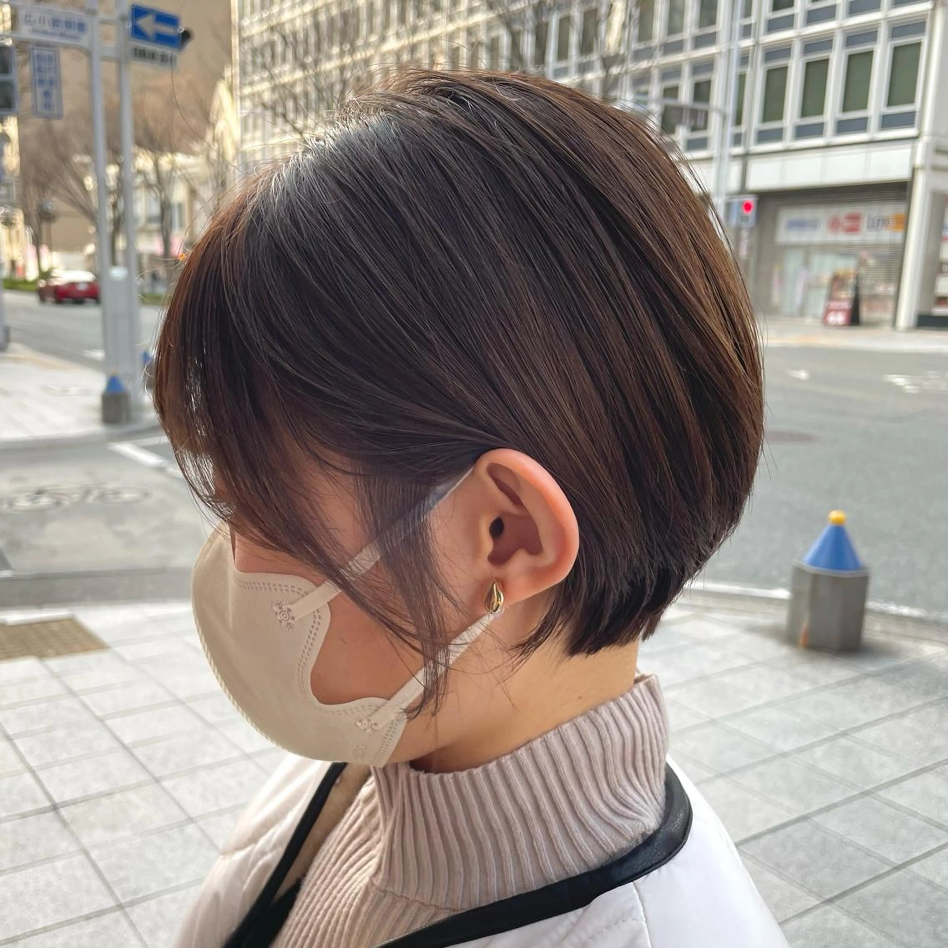 カラー 森田 健介のヘアスタイル