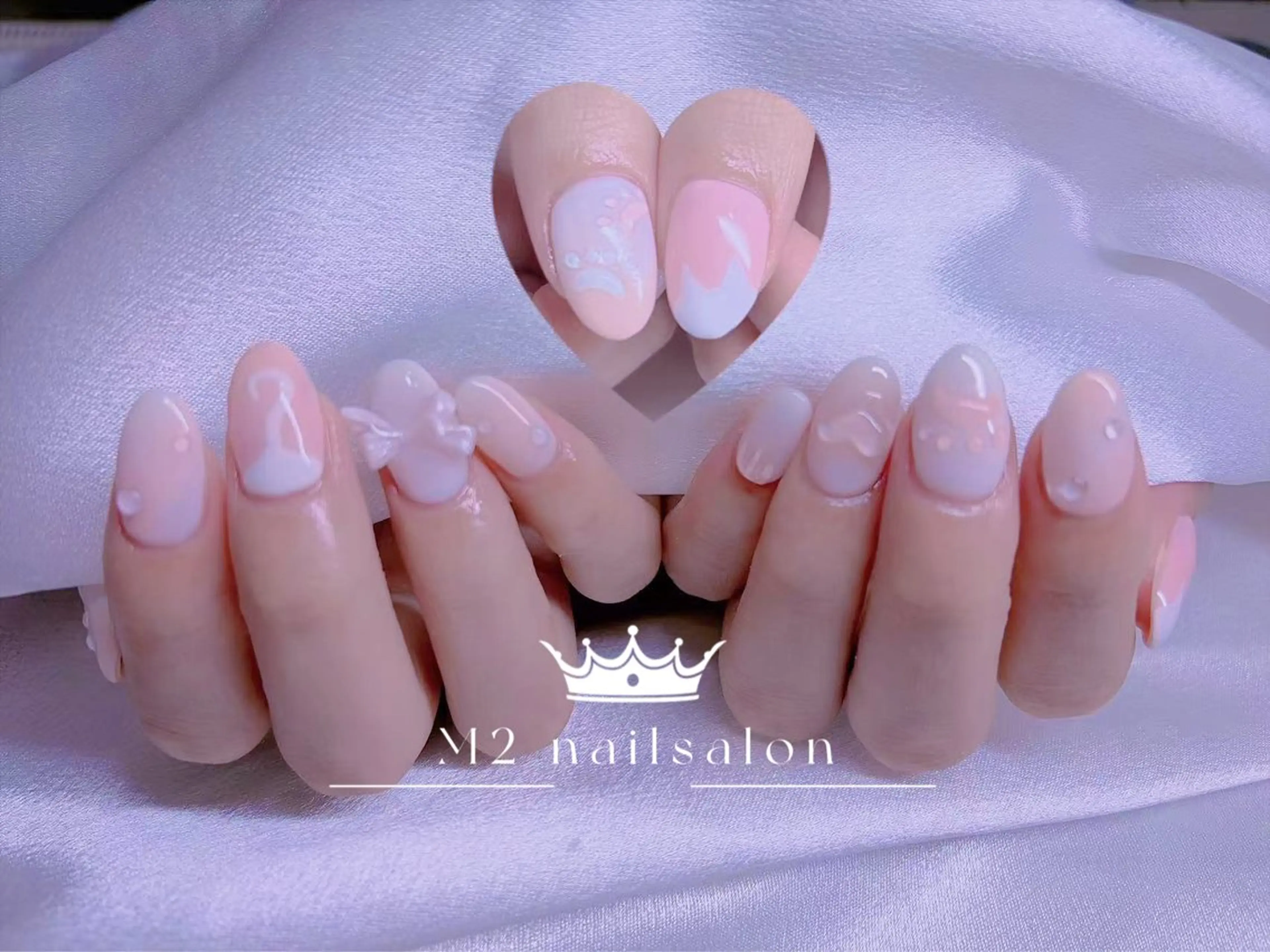 ネイル ハンドネイル 長さだし専門店 M2　rikaのネイルデザイン