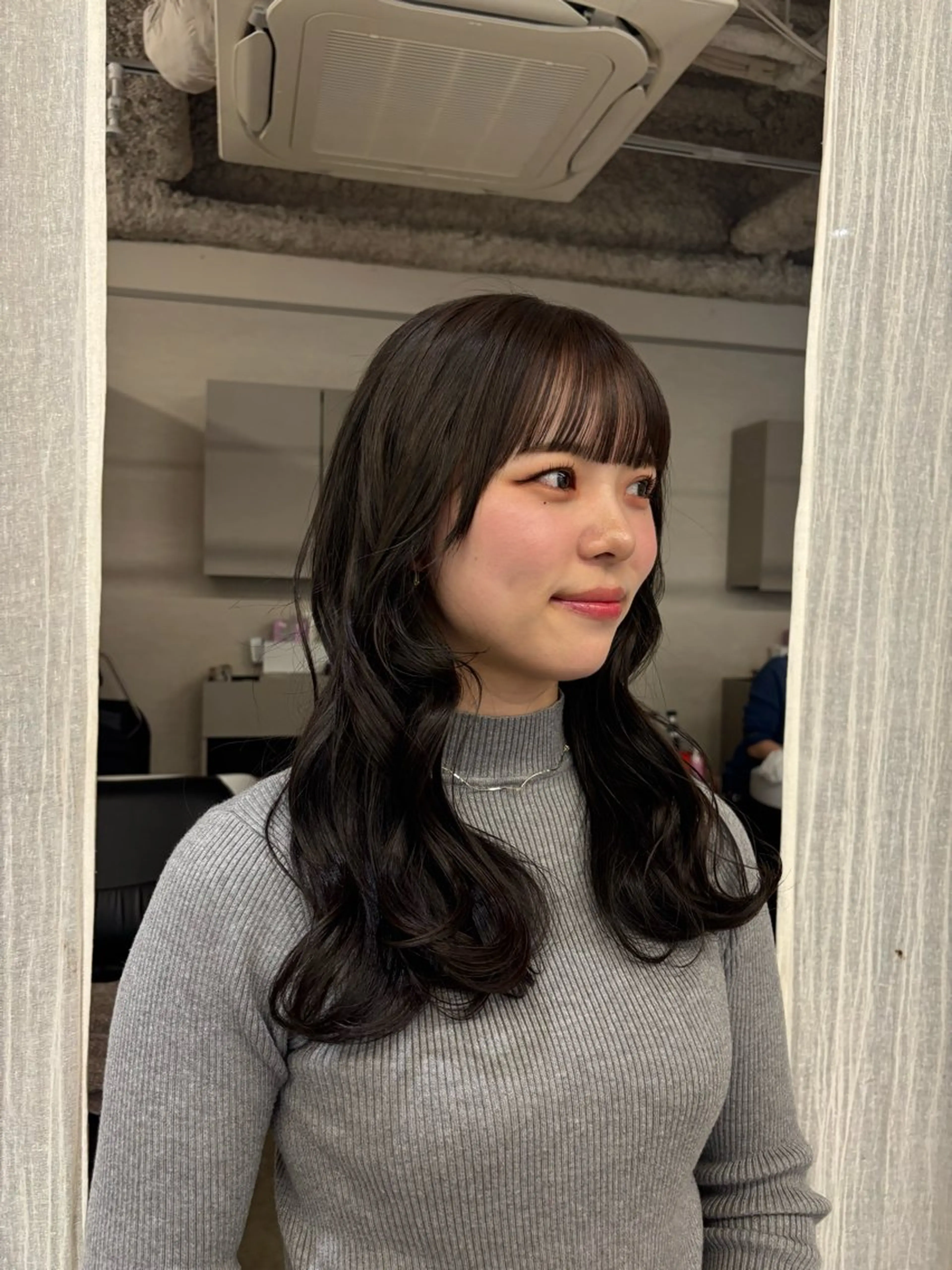 ミディアム ヘアカラー トリートメント 段野吾颯 ／ベージュカラーのヘアスタイル