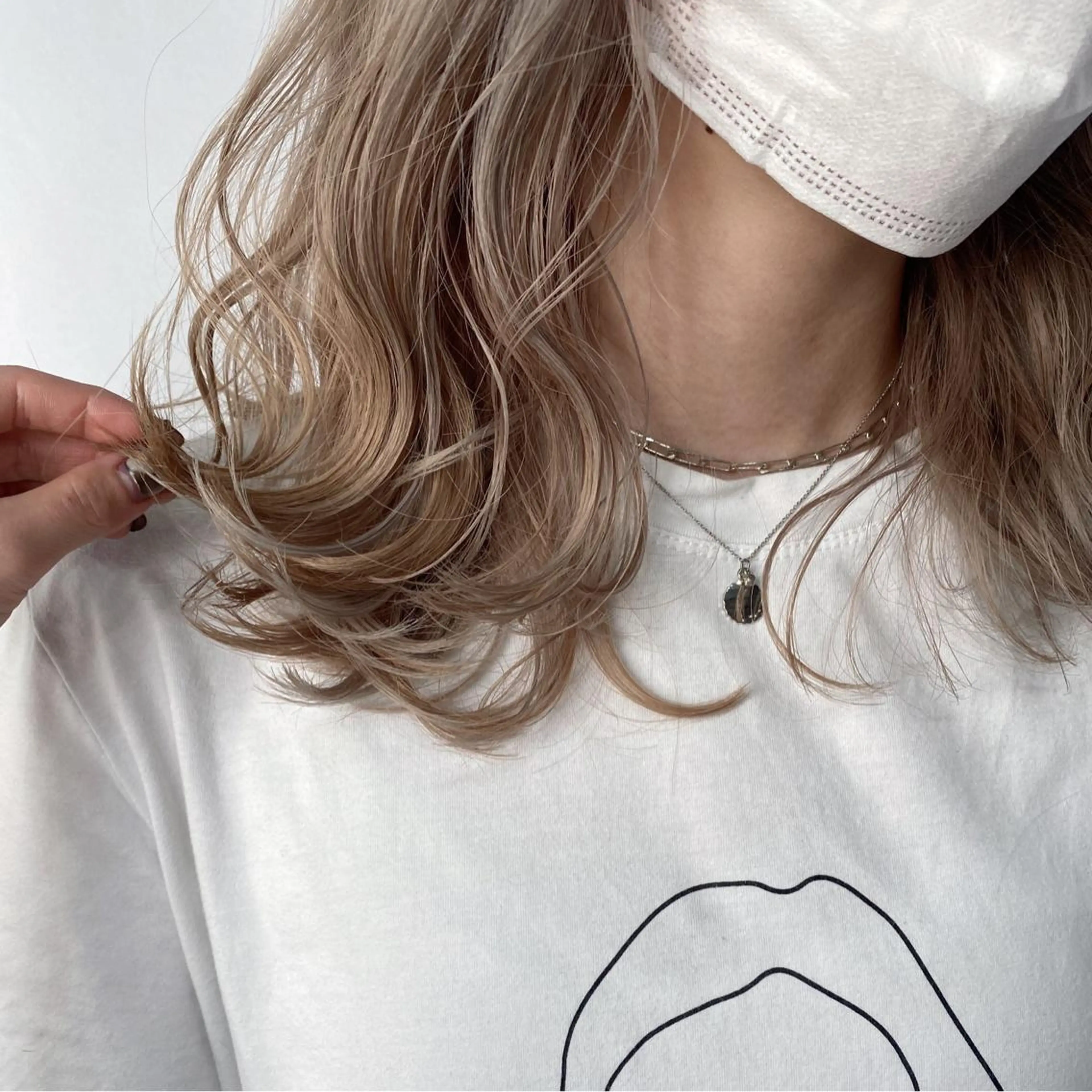 ミディアム カラー ヘアカラー GOTODAY  神戸三宮店所属・Hatanaka Airiのヘアスタイル