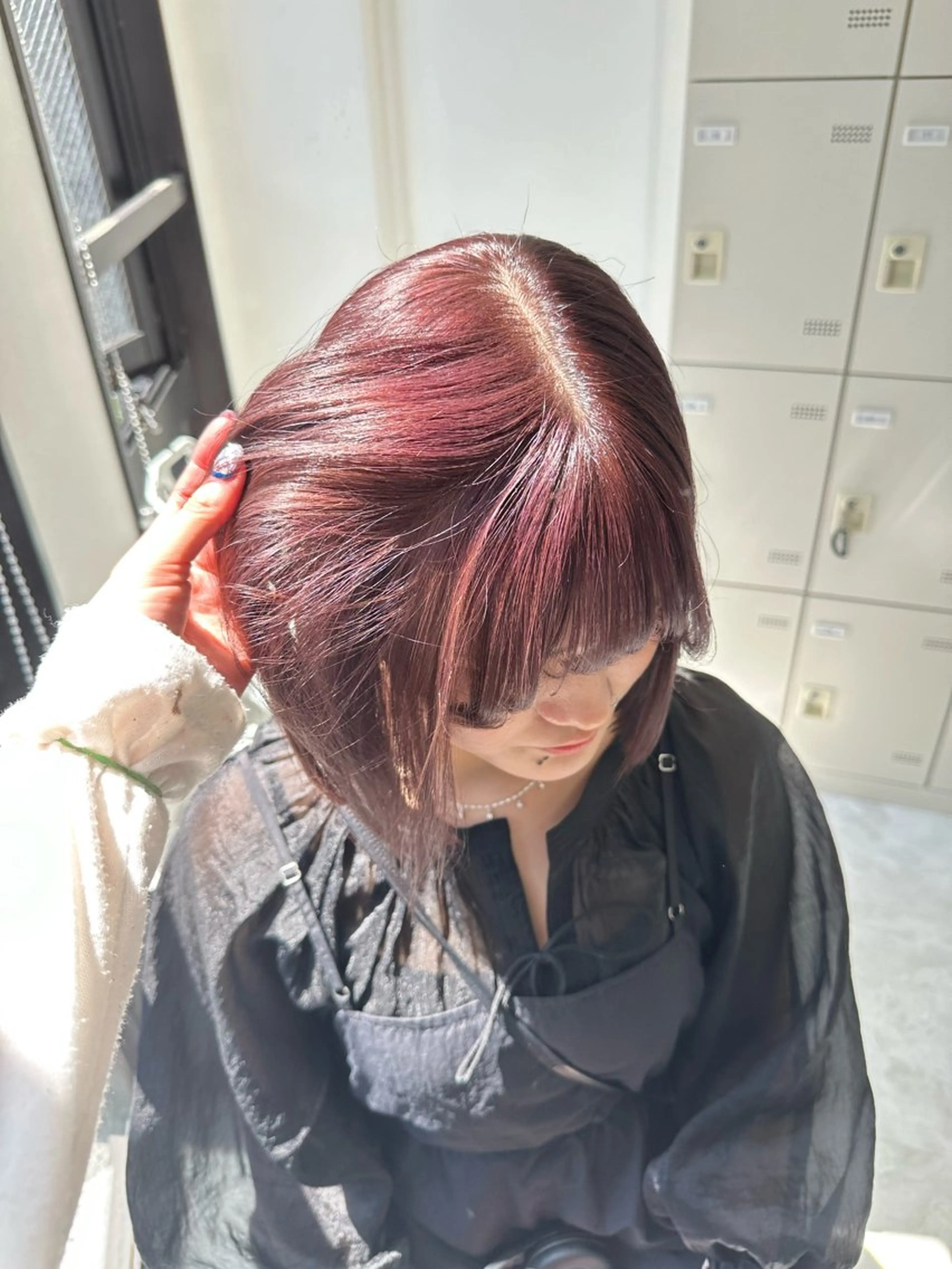 ミディアム ヘアカラー トリートメント ヘッドスパ ヘアセット rio🧚🏻‍♀️ 暖色/グレージュのヘアスタイル