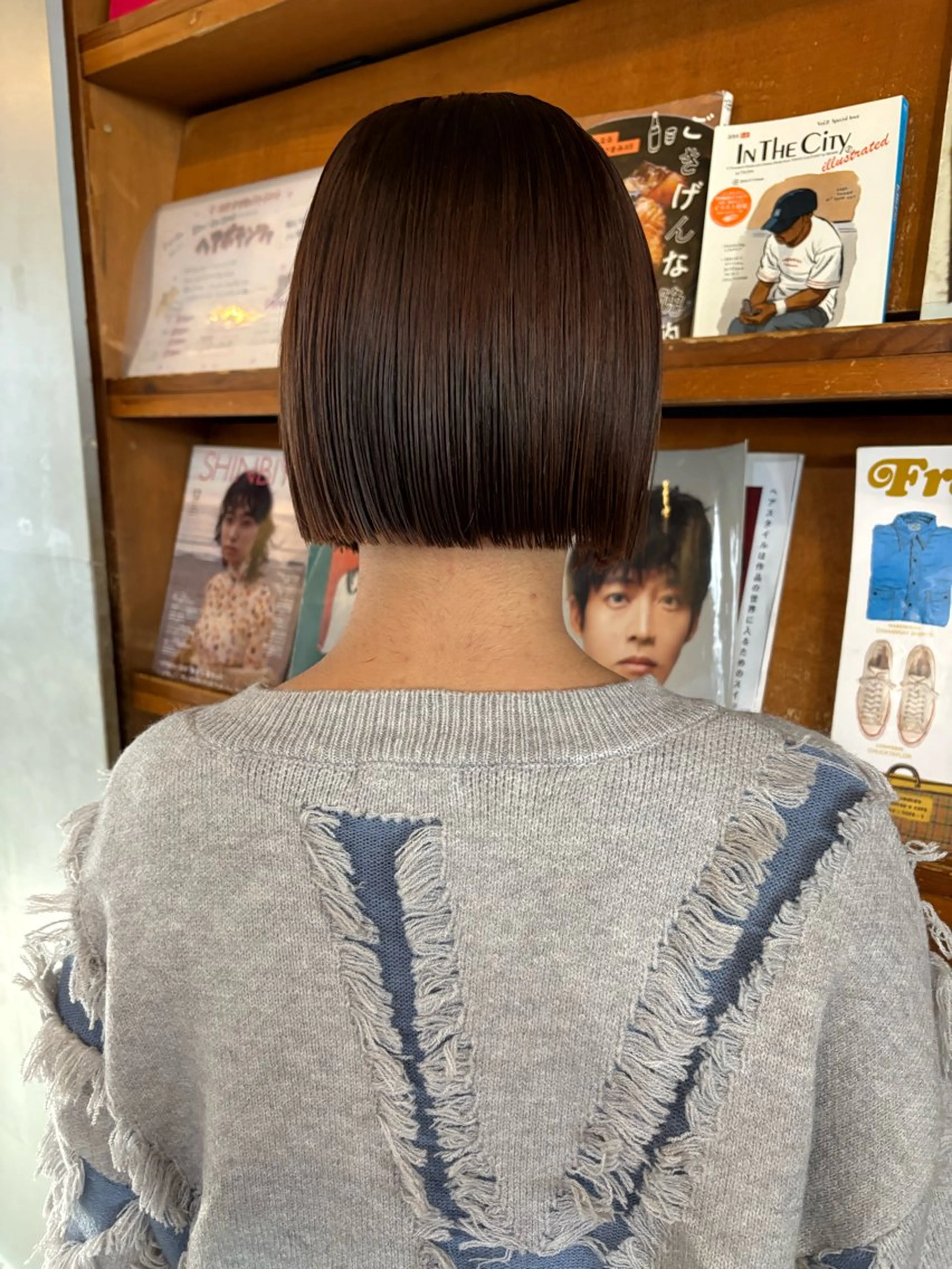 ショート 無料カット/ 癖毛風パーマ/凜のヘアスタイル